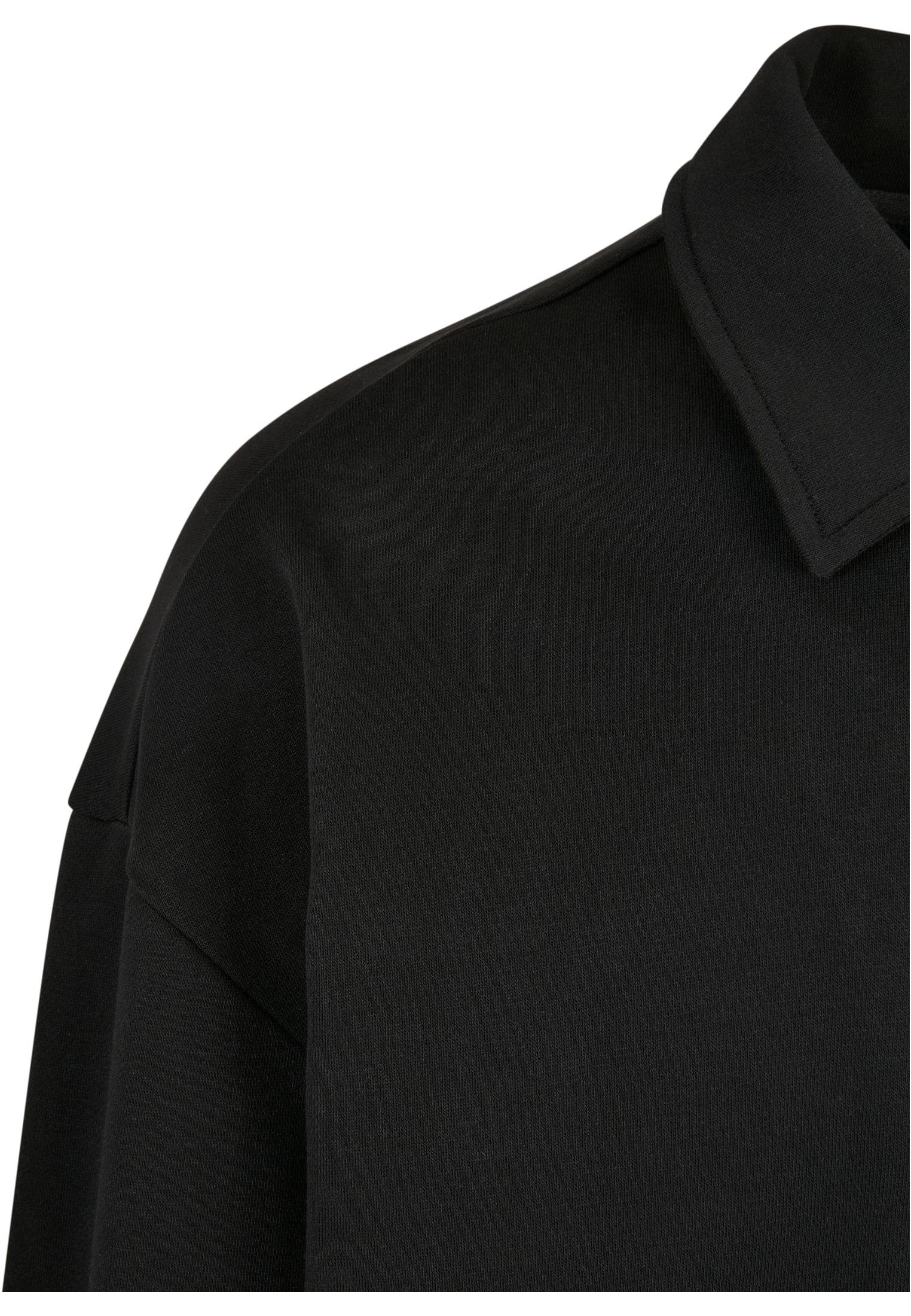 Kapuzenpullover Herren CLASSICS Collar Crew black Shirt (1-tlg) URBAN