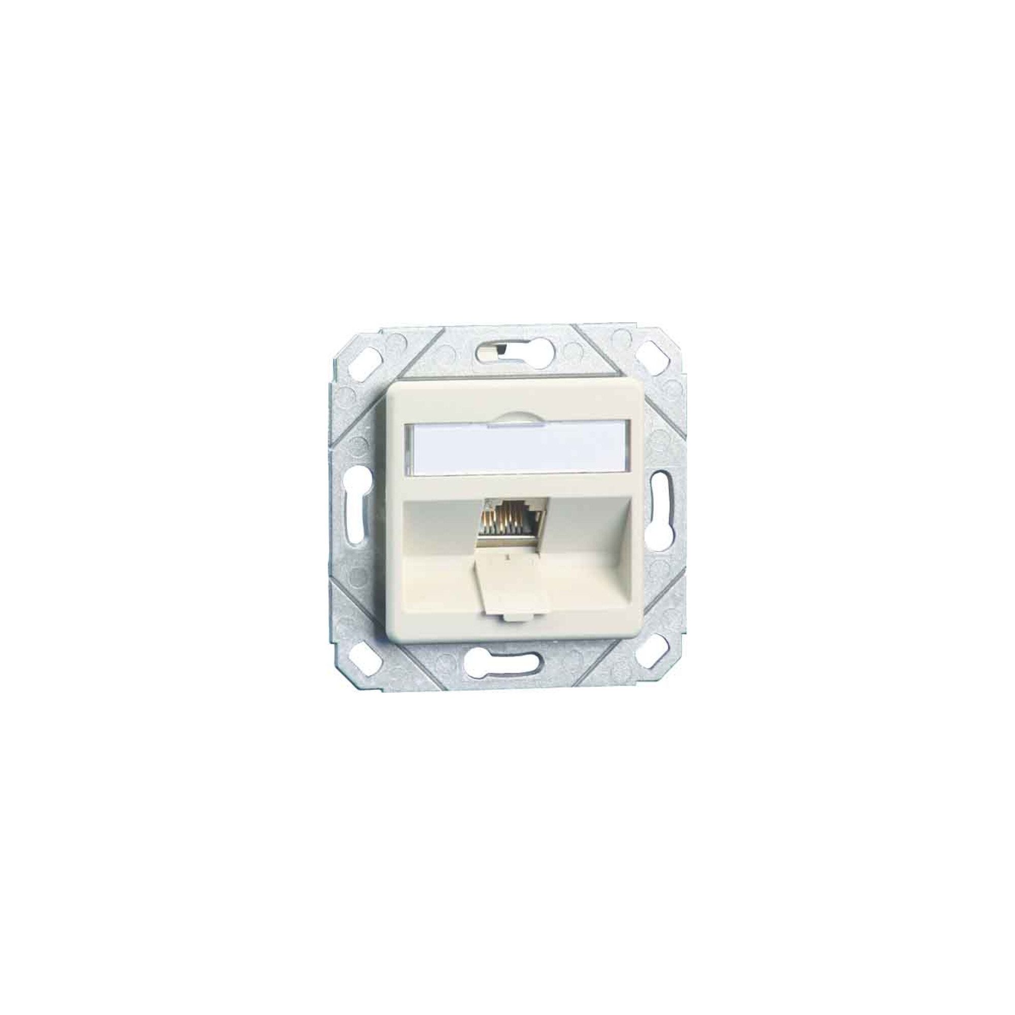 Metz Connect BTR NETCOM Anschlussdose C6Amodul Upk 1Port 180 Upk,rws TN C6Amod-1UPk Installationskabel