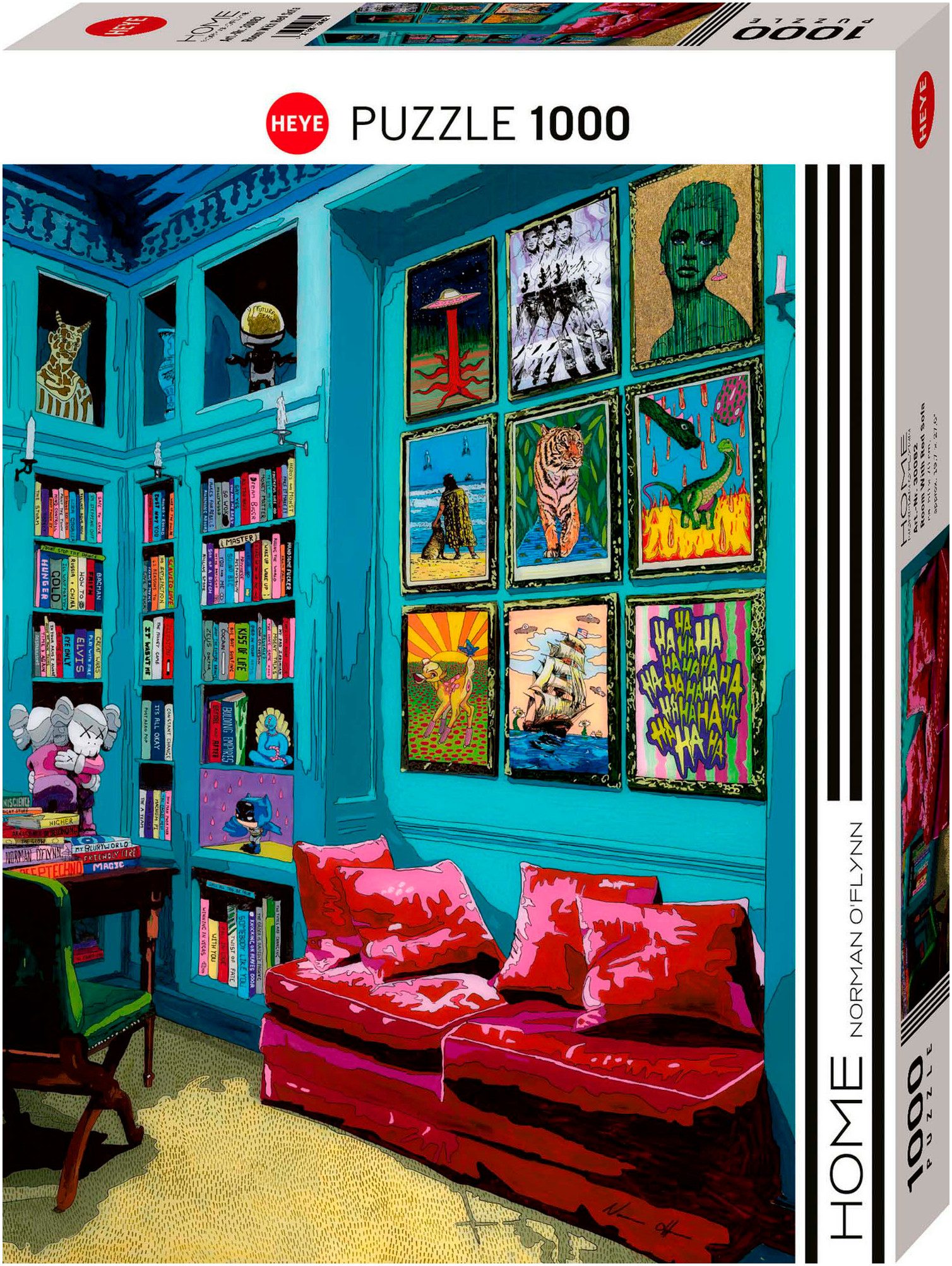 HEYE Puzzle Room With Red Sofa günstig online kaufen
