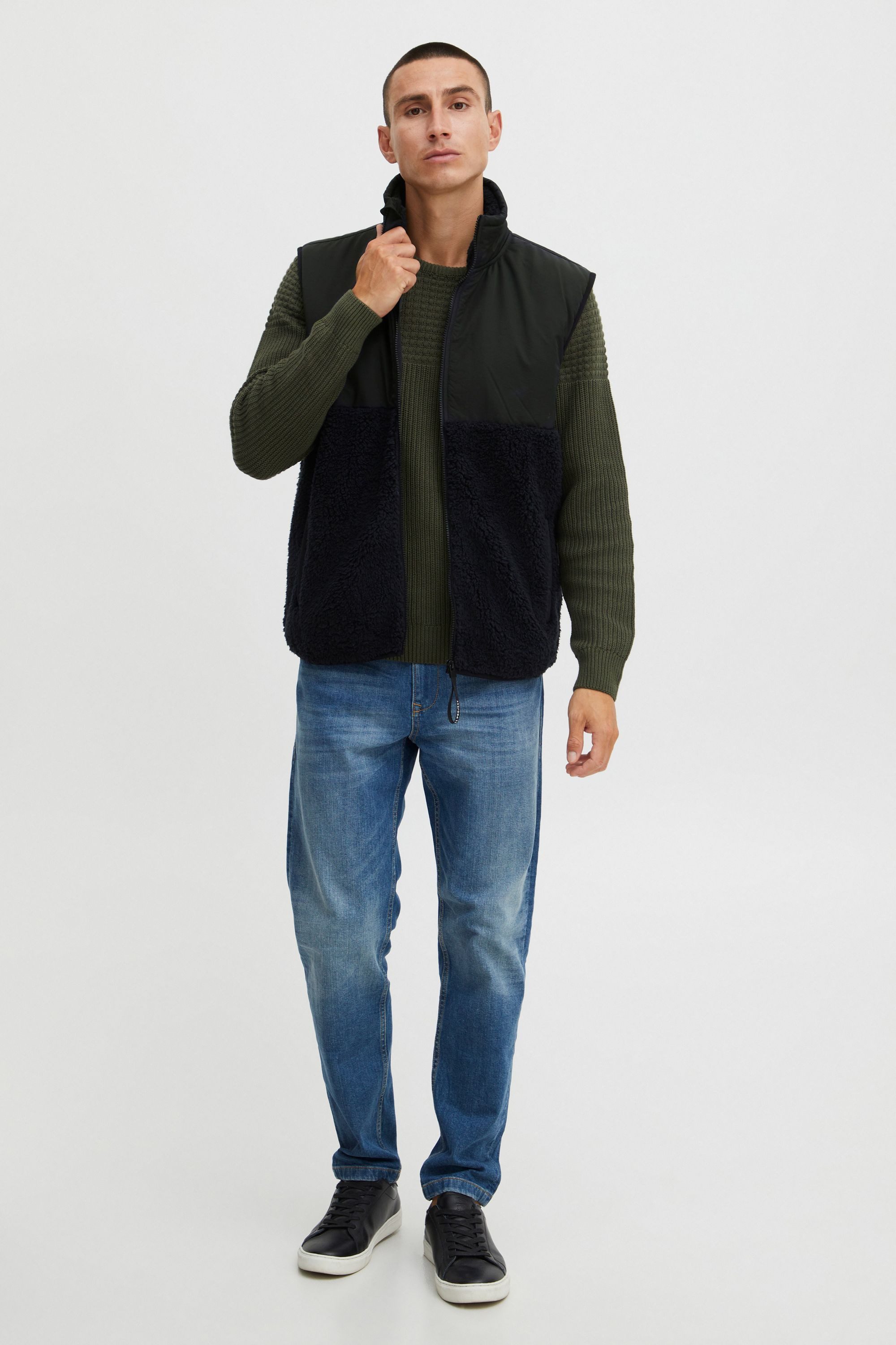 11 Project Fellimitatweste PRPietto Teddy Vest günstig online kaufen