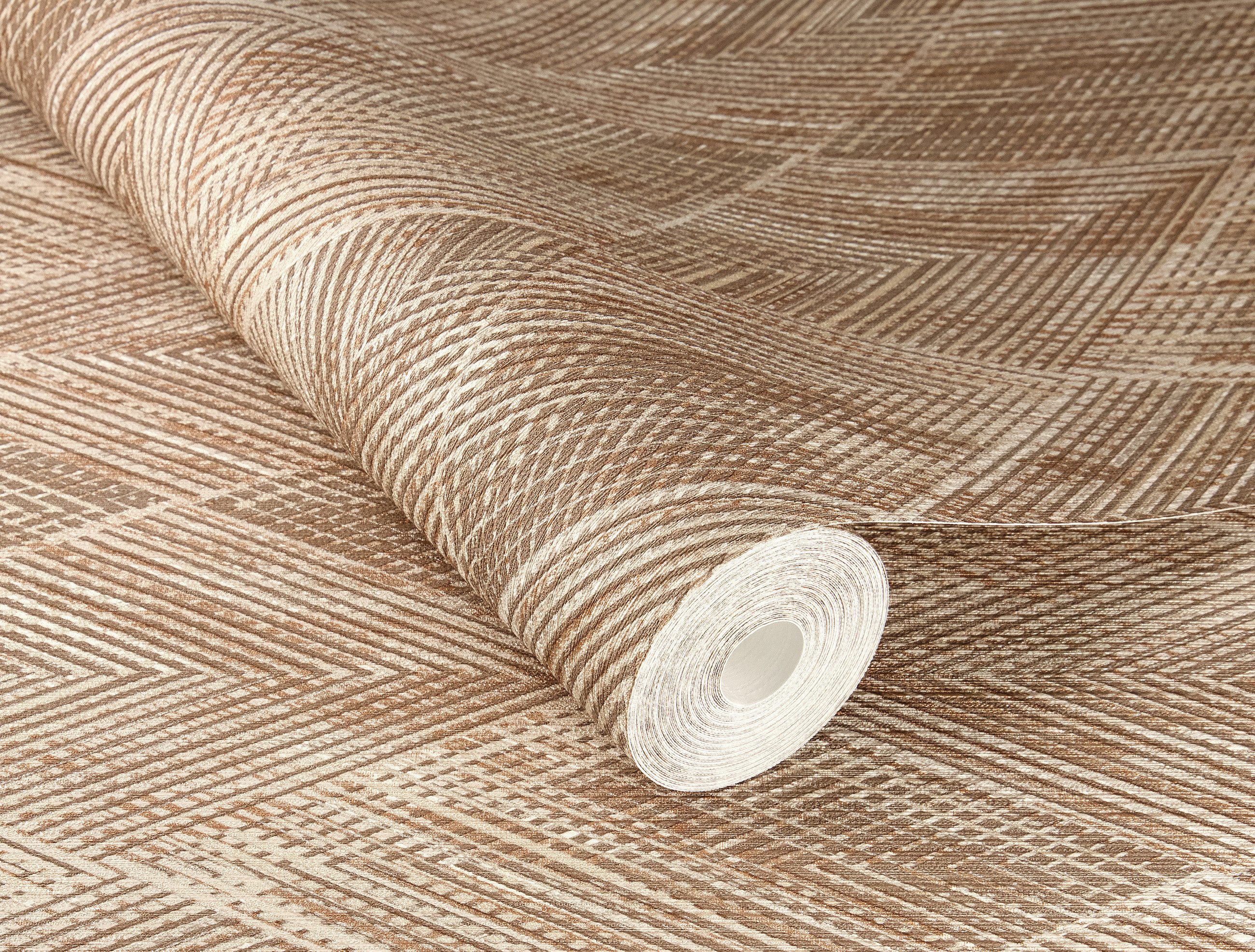 Rasch Vliestapete Perfecto VI 844139, geometrisch, (1 Rolle, 1 St)