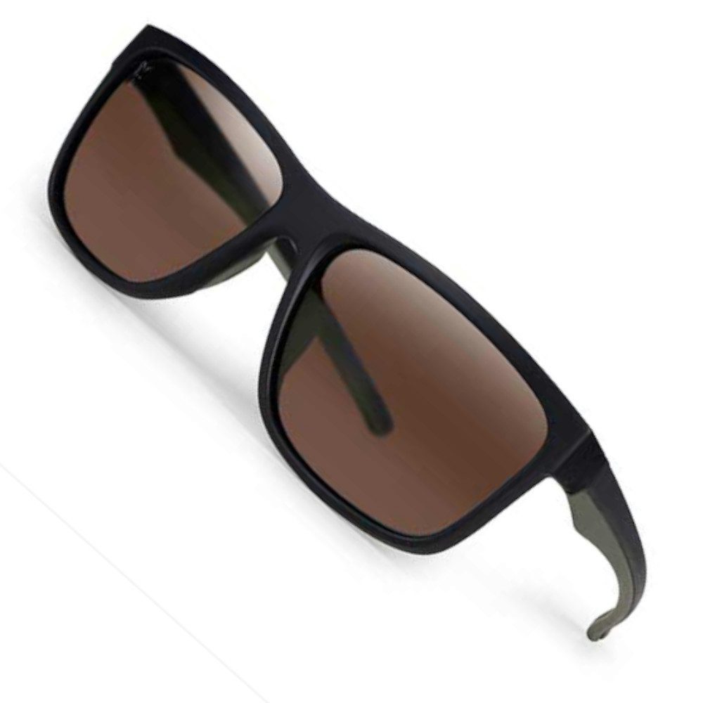 FOX International Sonnenbrille Fox Collection Green Black Shades - Brown Lens
