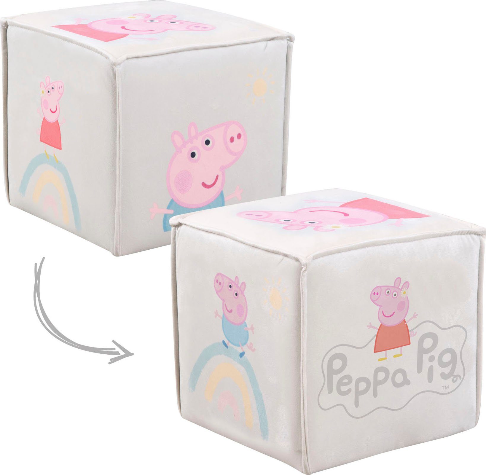roba® Kinderhocker Peppa Pig