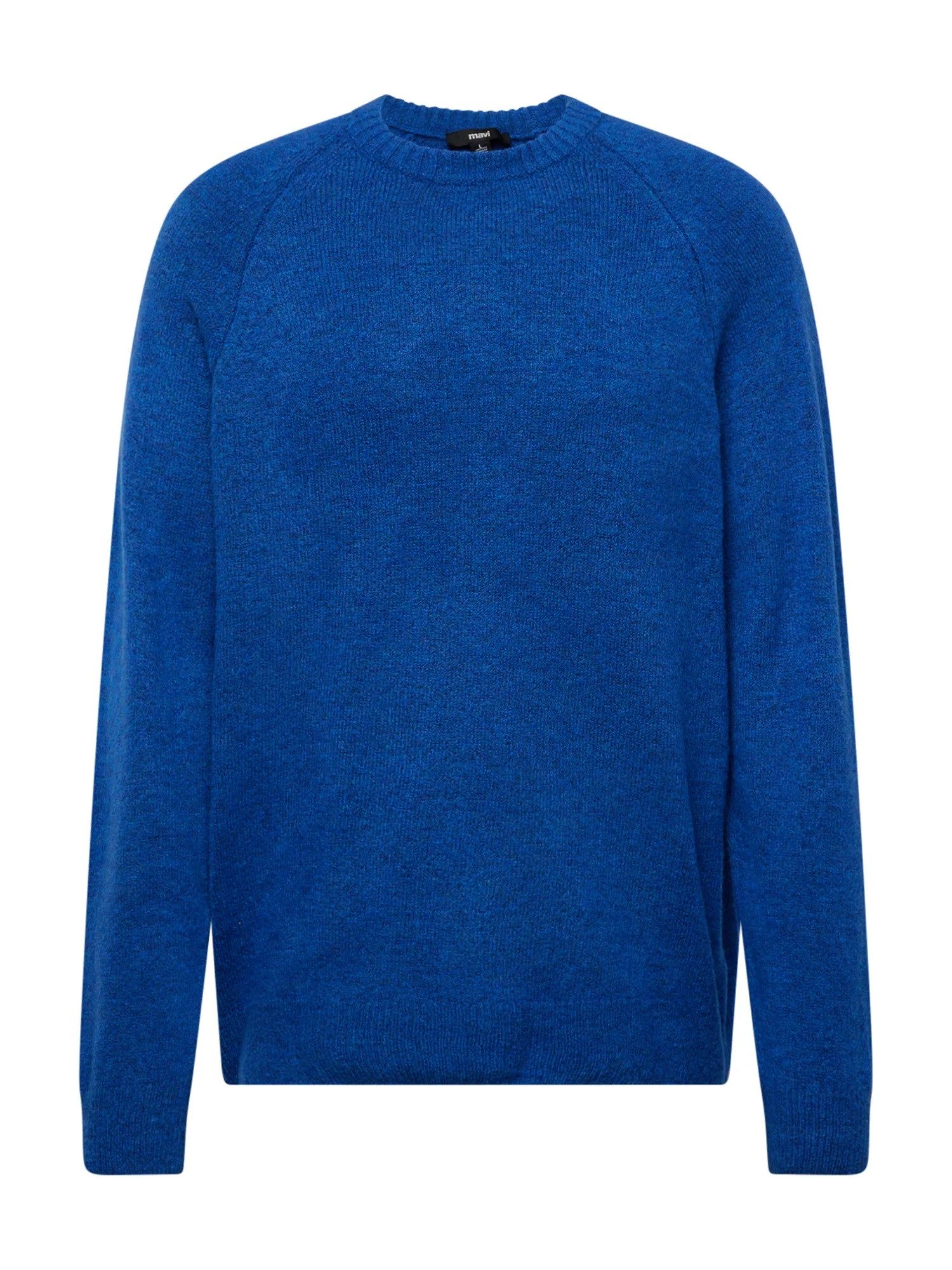 Mavi Strickpullover Weicher Strickpullover Stretch Rundhals Einfarbig Flat Knit Tops