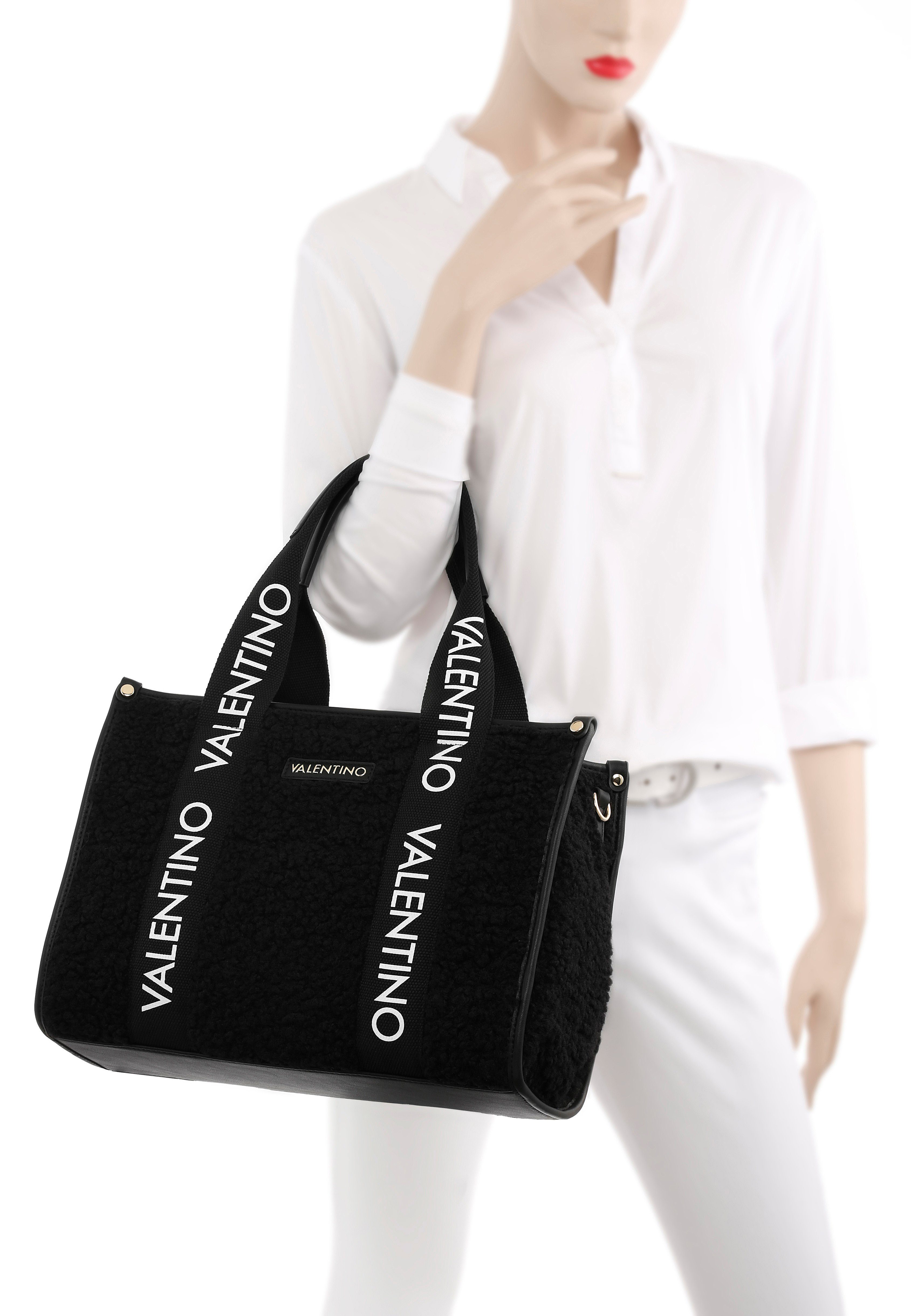 VALENTINO BAGS Shopper SPECIAL CAMY, in modischer Teddy-Optik günstig online kaufen