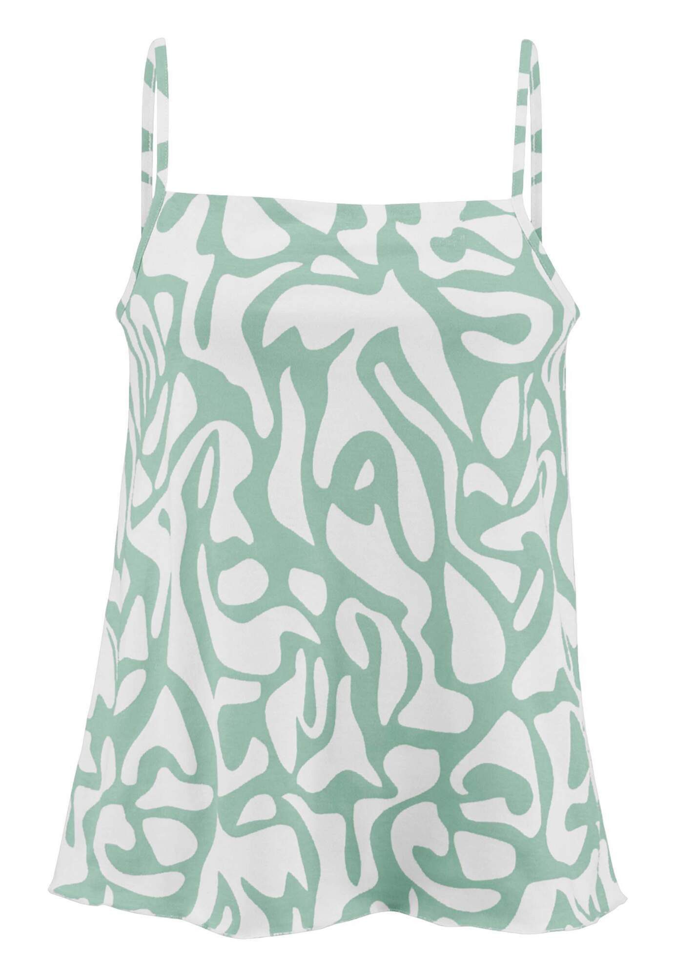 Hessnatur Pyjamaoberteil Relaxed SOFT FLOWER aus reiner Bio-Baumwolle (1-tlg)