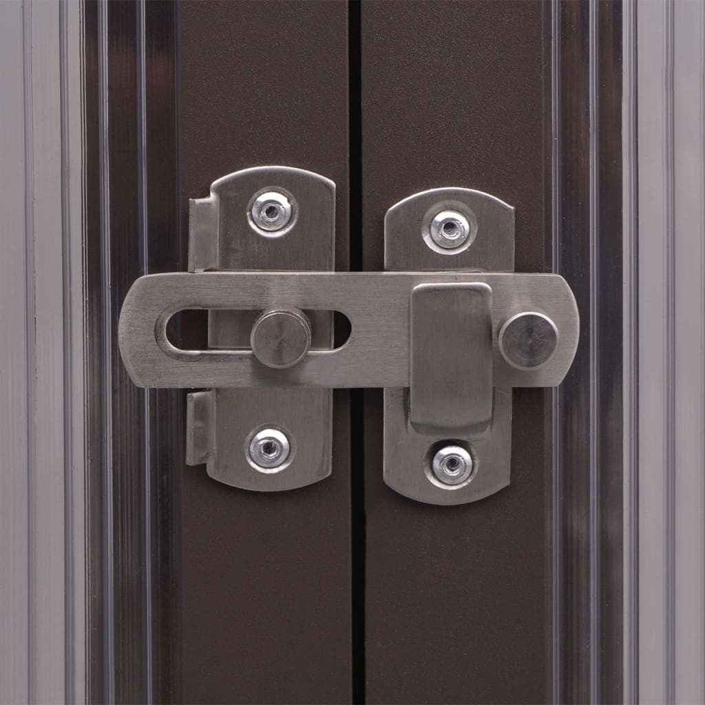 furnicato Gewächshaus Aluminium 240×21...