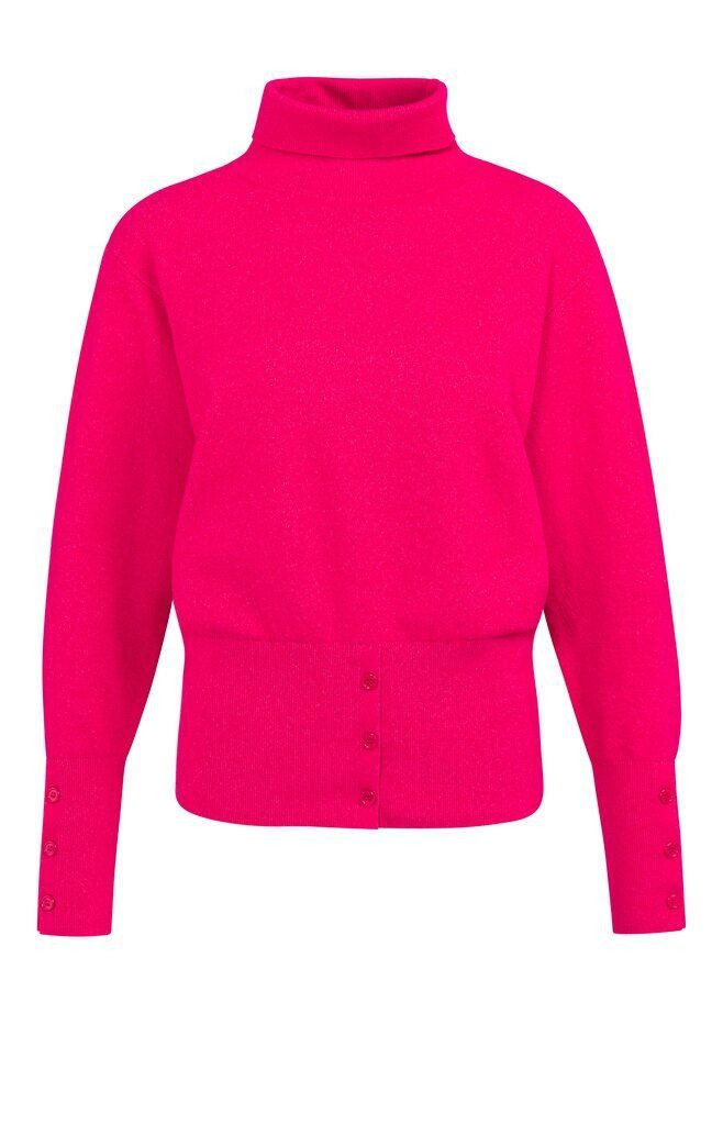 YAYA Stehkragenpullover Pullover mit hohem Kragen