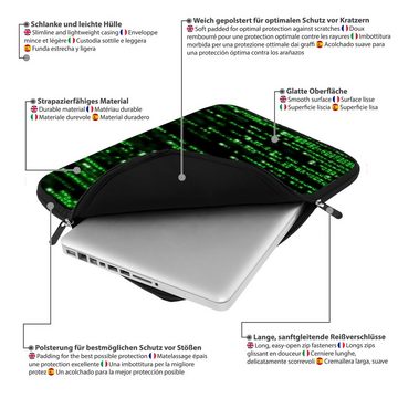 PEDEA Laptop-Hülle Design Schutzhülle 33 cm (13 Zoll), praktisch & kompakte Design Schutztasche mit Motiv