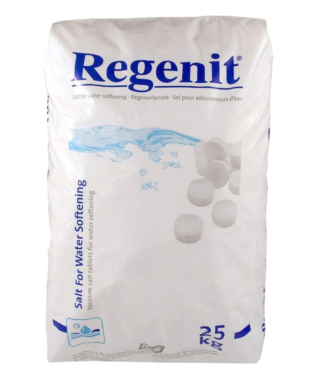 K+S Minerals+Agriculture GmbH REGENIT Salztabletten 25 kg – Hochreines Siede- & Regeneriersalz Regeneriersalz