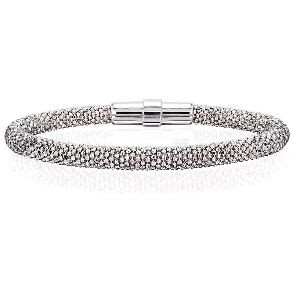 ONE ELEMENT Silberarmband Armband aus 925 Silber 19 cm Ø, Damen Silber  Schmuck, Verschluss : Magnetschloß