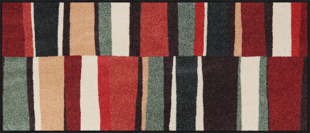 Salonloewe Fußmatte Läufer 60x140 Rhythm Lines, Läufer mittel, Höhe: 600 mm