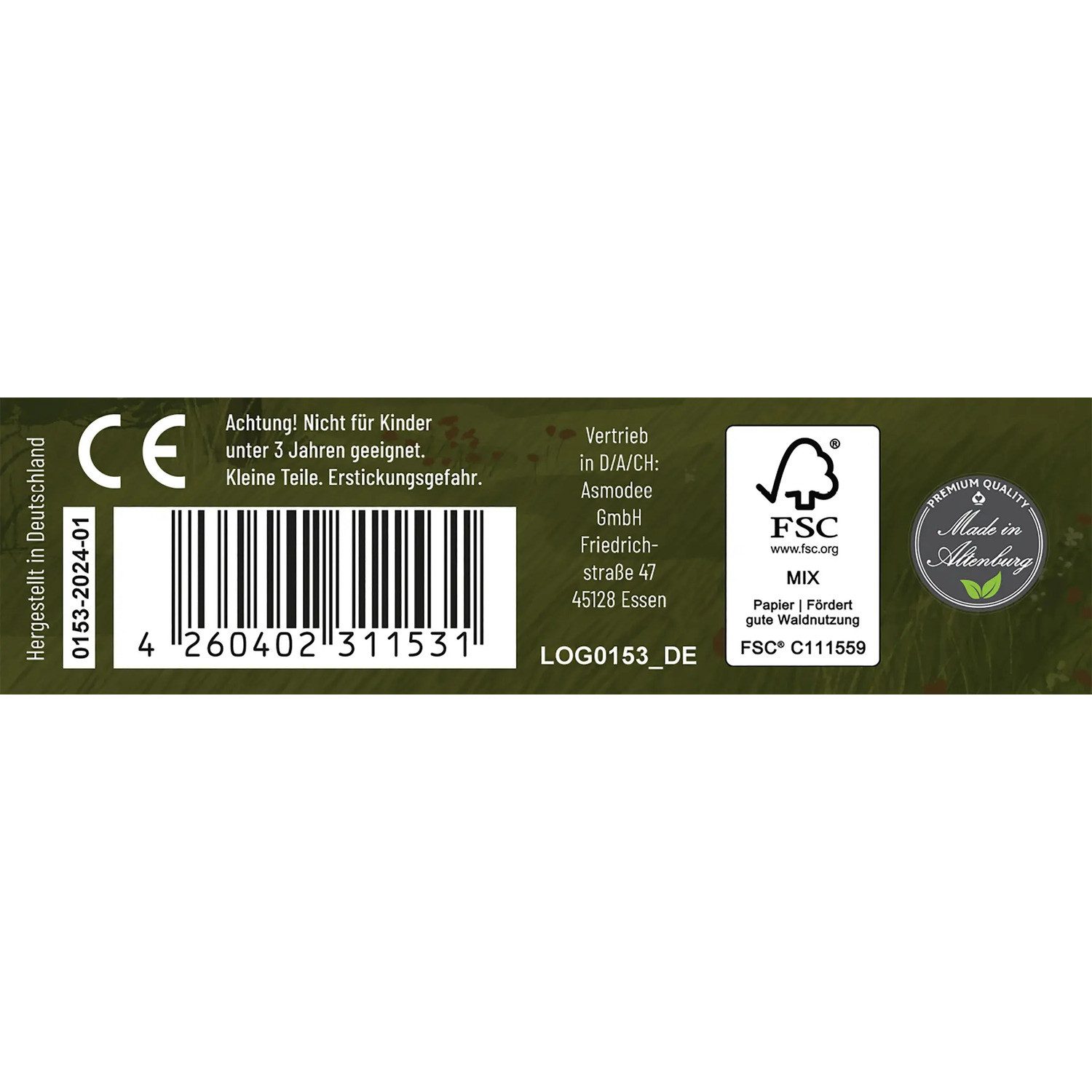 Asmodee Spiel Mischwald - Waldrand