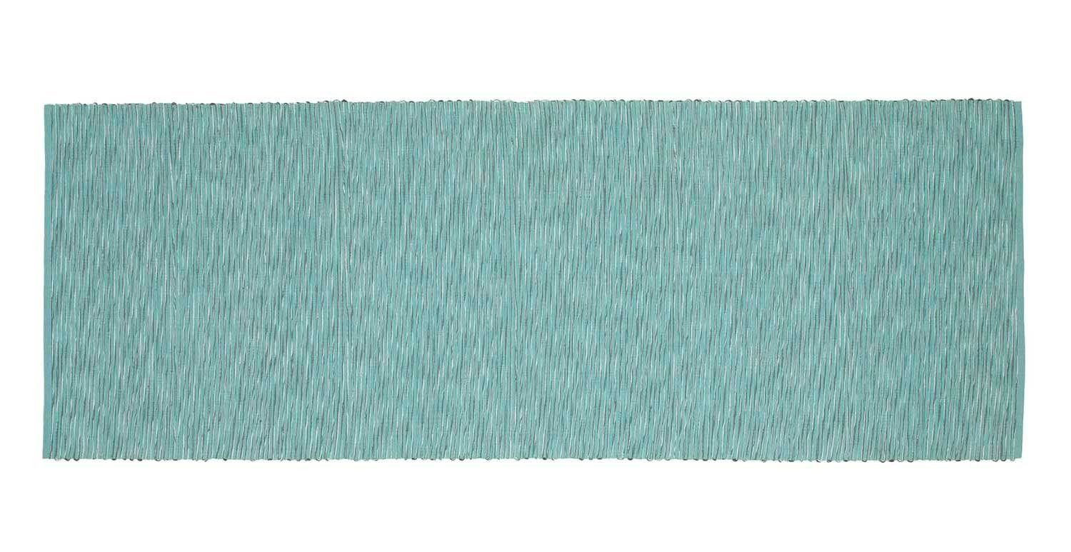 Gözze Tischläufer MERANO, Blau, B 50 cm, L 140 cm, Baumwolle