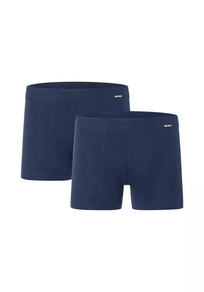 camp david Boxershorts casual (2er Pack) mit elastischem Bund