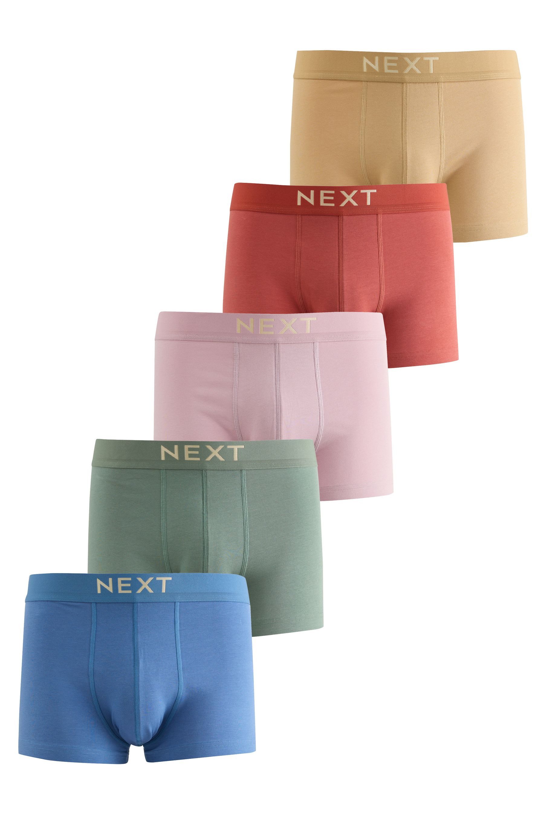 Next Boxershorts Unterhosen Boxershorts 5er-Pack (5-St)