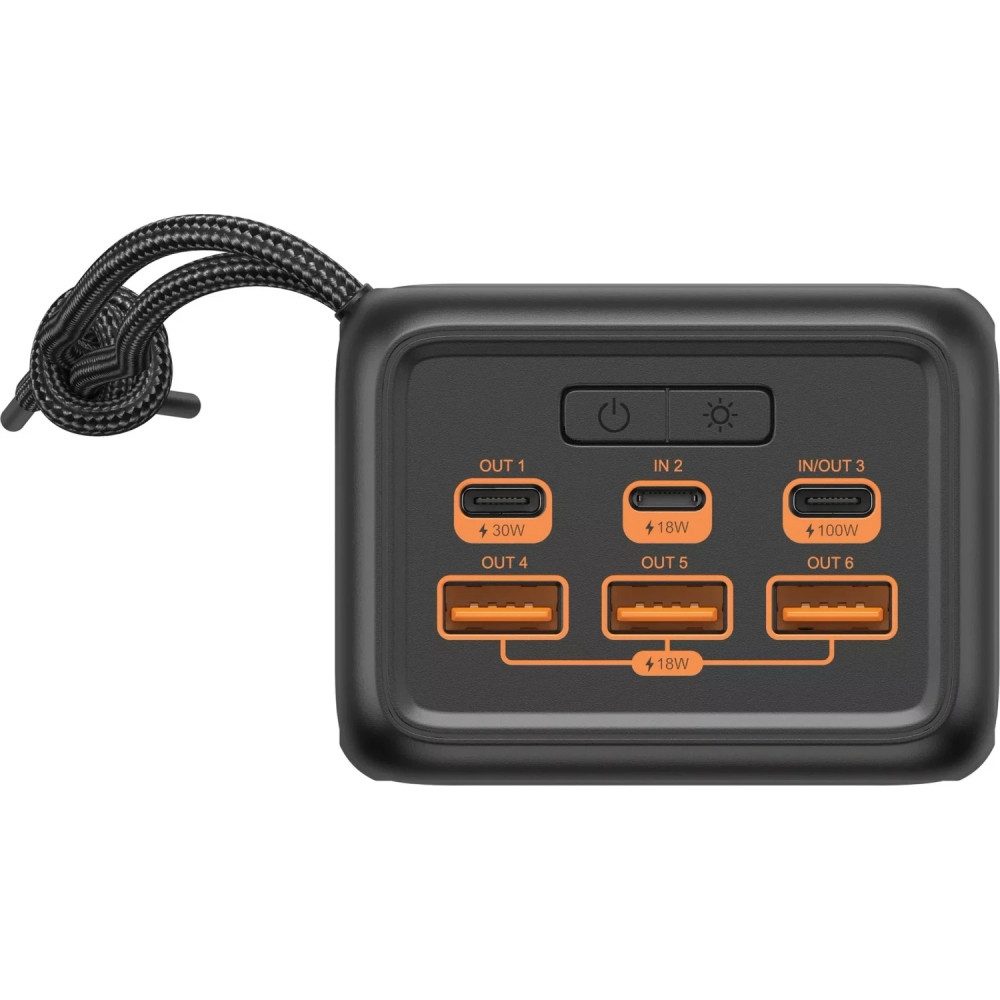 Sandberg USB-C PD 50.000 mAh - Powerbank - schwarz Powerbank