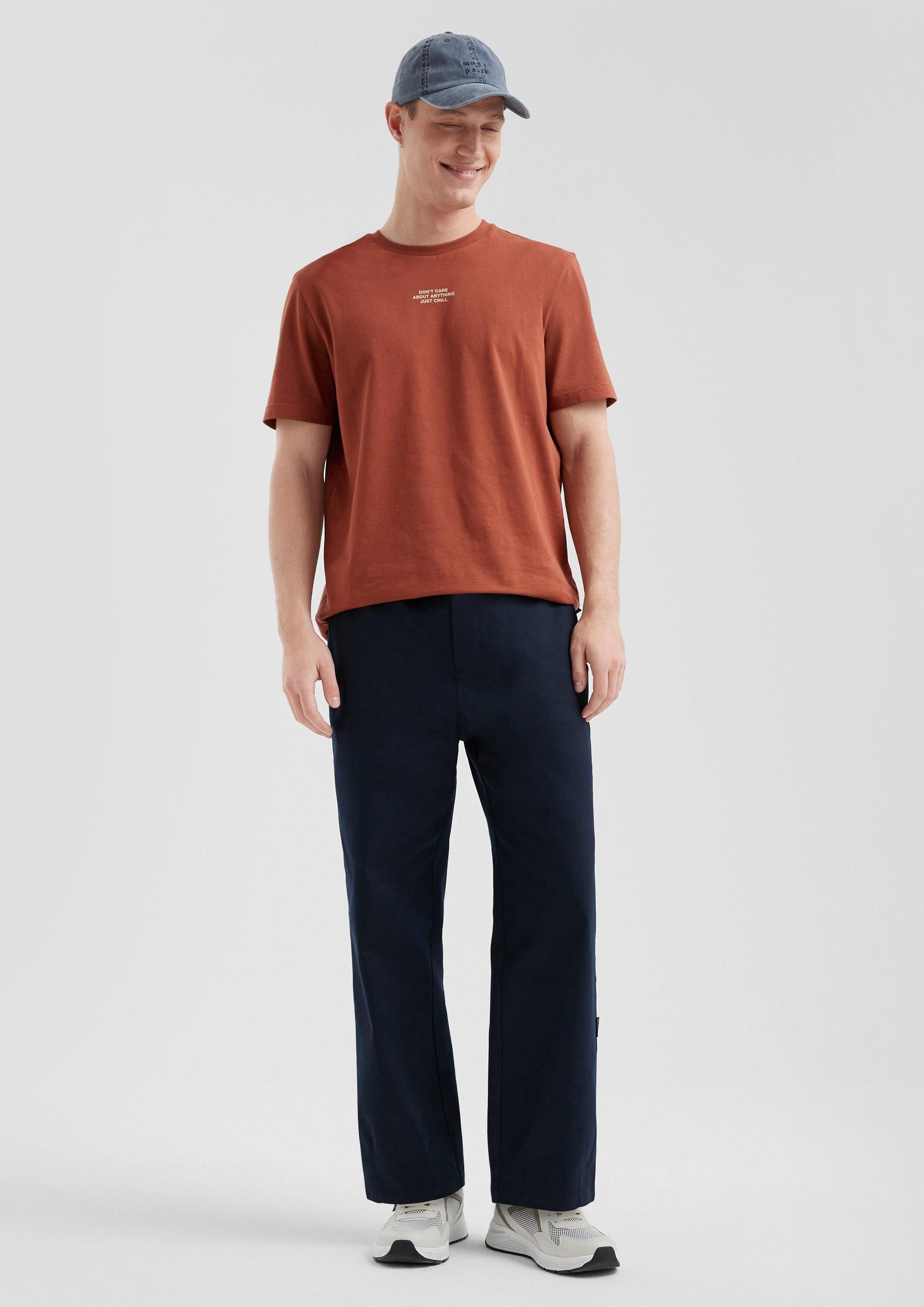 QS Chinos Hose Gewaschene Jogger aus Heavy Twill
