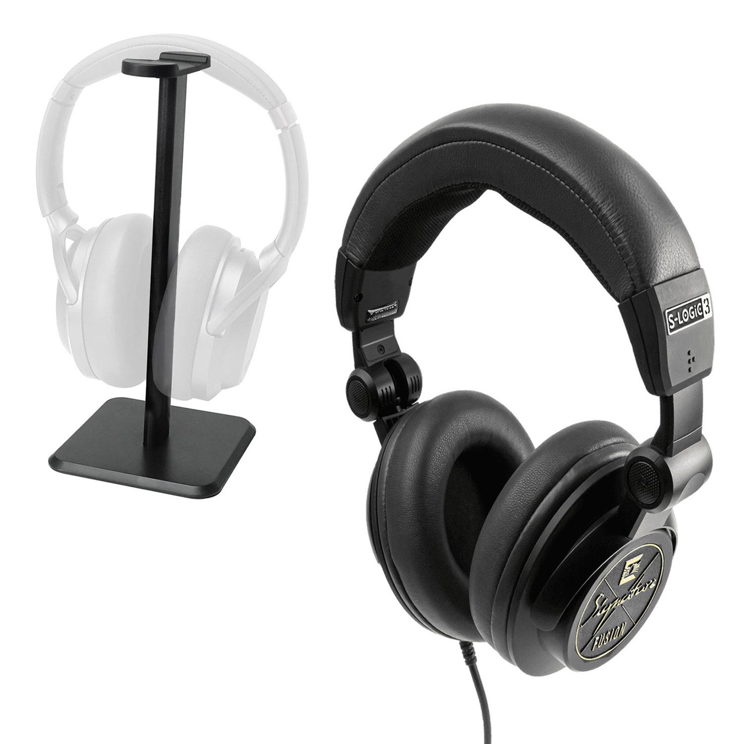 Ultrasone Ultrasone Kopfhörer Signature Fusion mit Tischstativ Kopfhörer (Stereo, Balanced-Mode-Option, Kabel, S-Logic-Technologie)