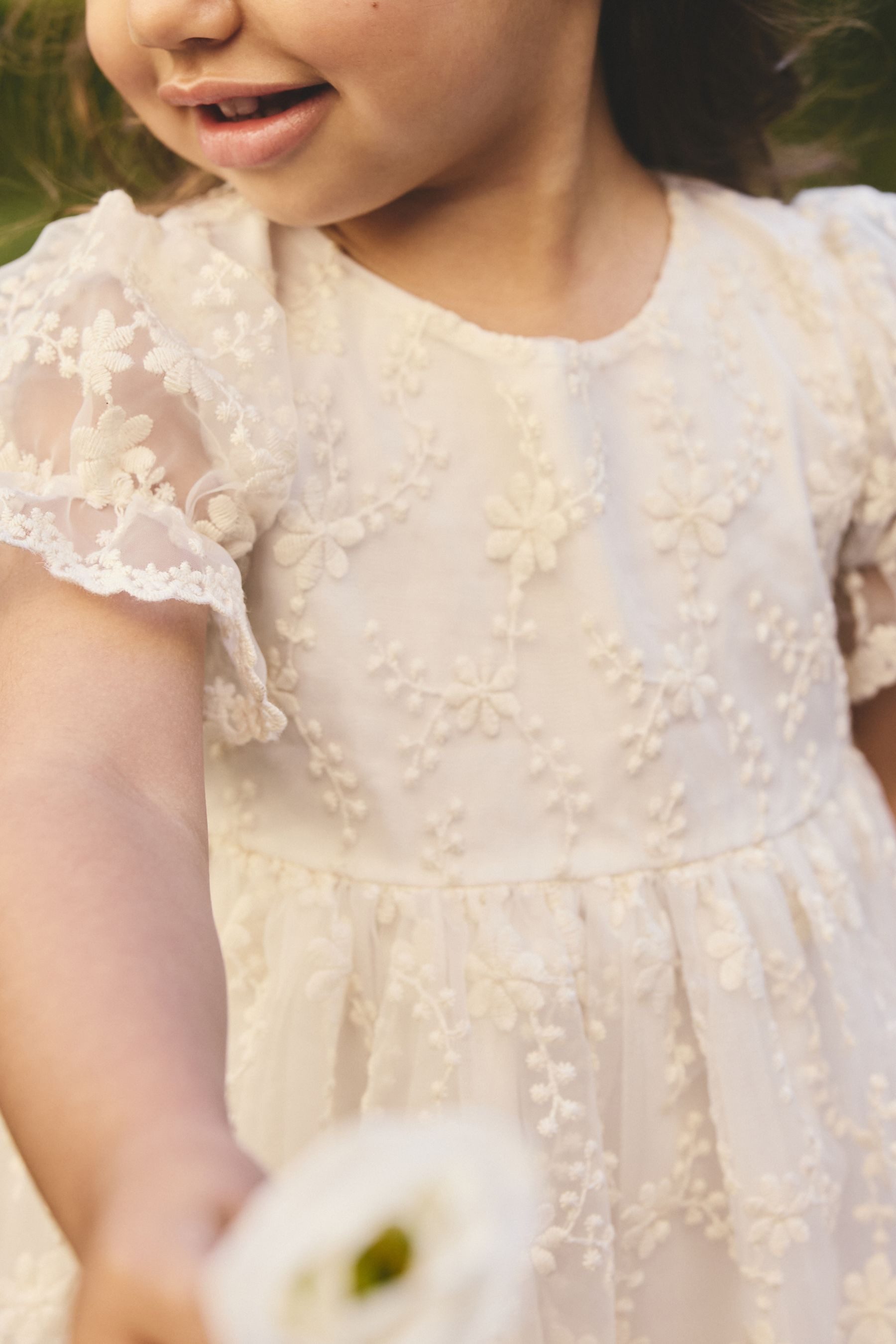 Next Partykleid Ballkleid mit Stickerei (1-tlg)