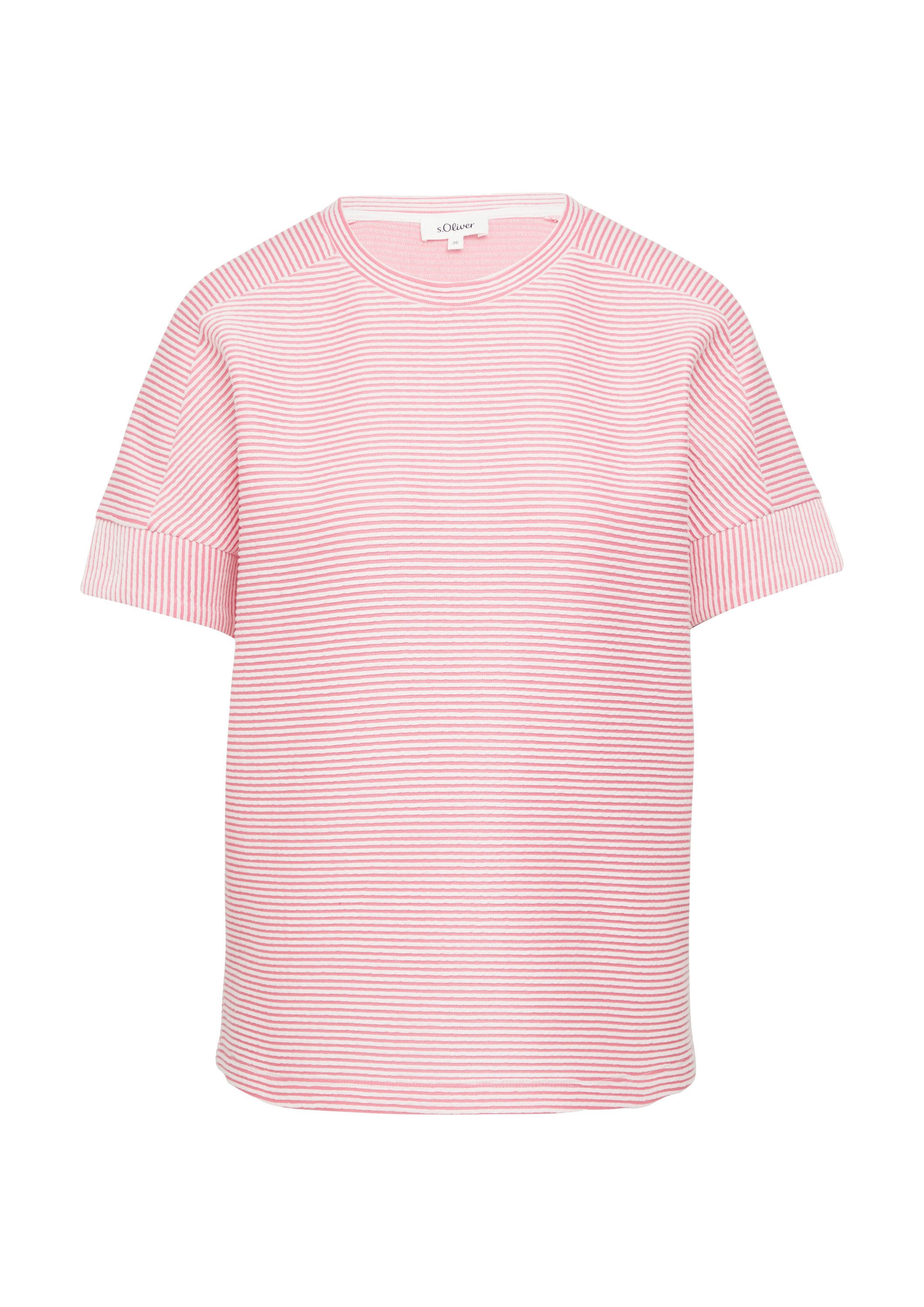 s.Oliver Kurzarmshirt T-Shirt (1-tlg) günstig online kaufen