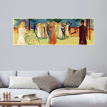 Posterlounge Poster Edvard Munch, Tanz am Strand, Malerei