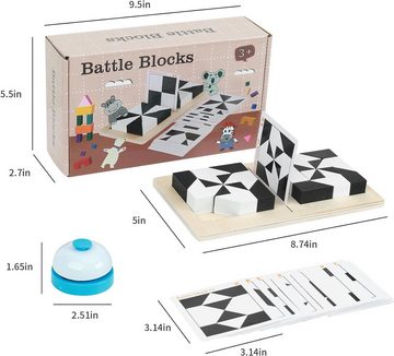 Silberstern Kinder-Stichsäge Denksport-Rätsel, Brettspiel-Rätsel, Logikspielzeug für Kinder, IQ-Test-Intelligenz-Rätselspielzeug, Geburtstagsgeschenke
