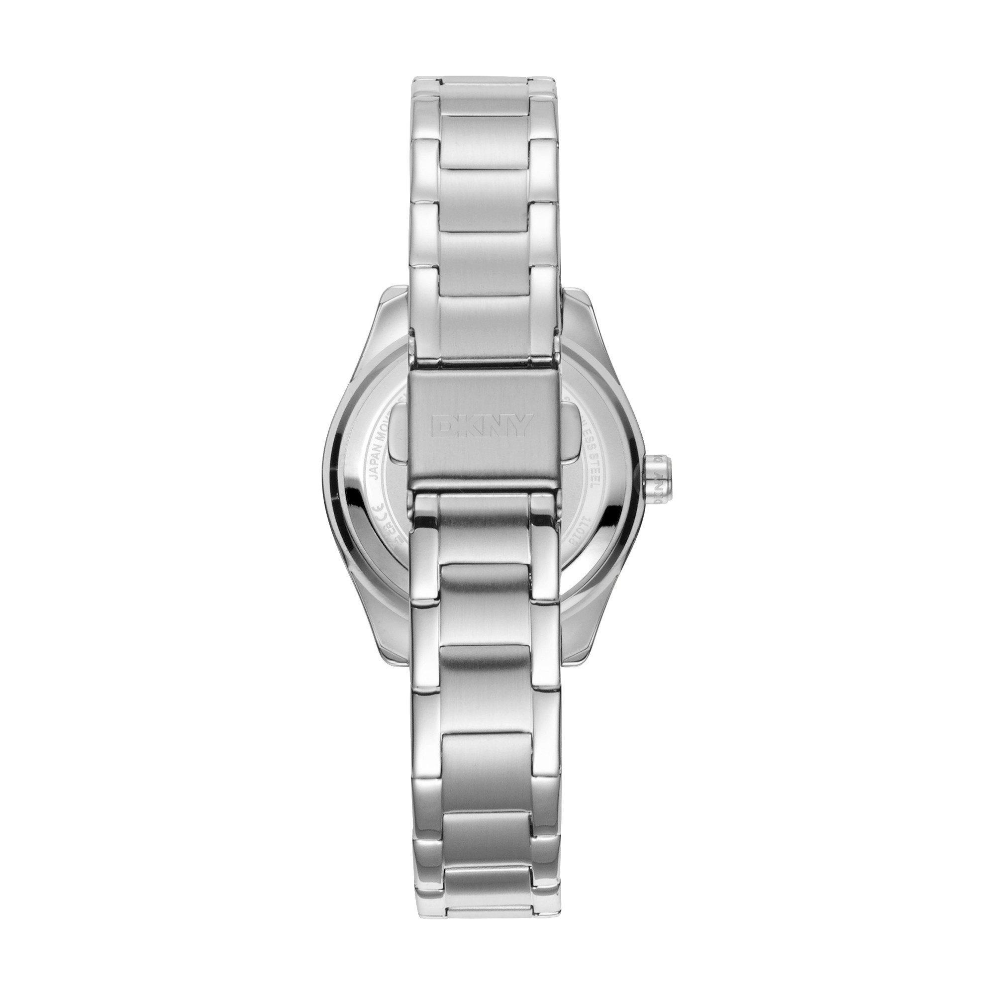 DKNY Quarzuhr Chambers Sport DK1L018M0025, Armbanduhr, Damenuhr, Edelstahlarmband, analog