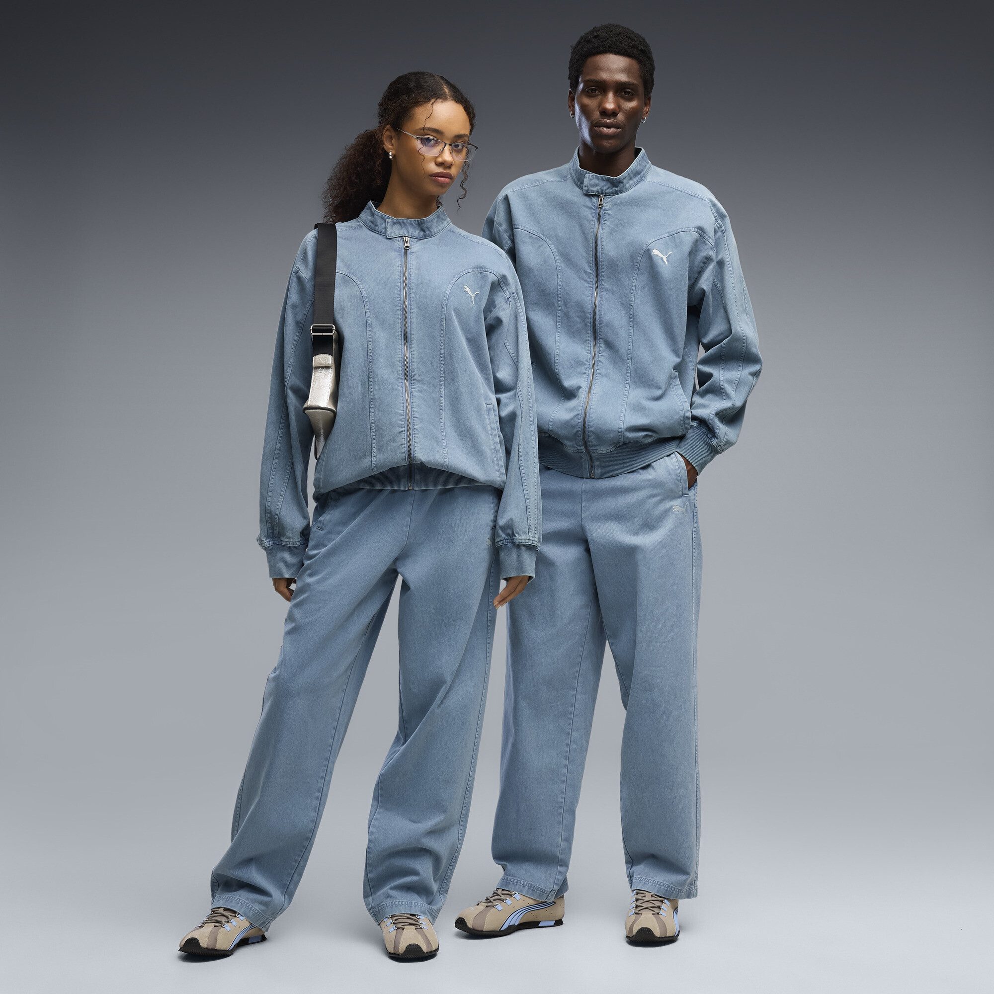 PUMA Sporthose FUTURE.PUMA.ARCHIVE Relaxed Washed Twill Trainingshose