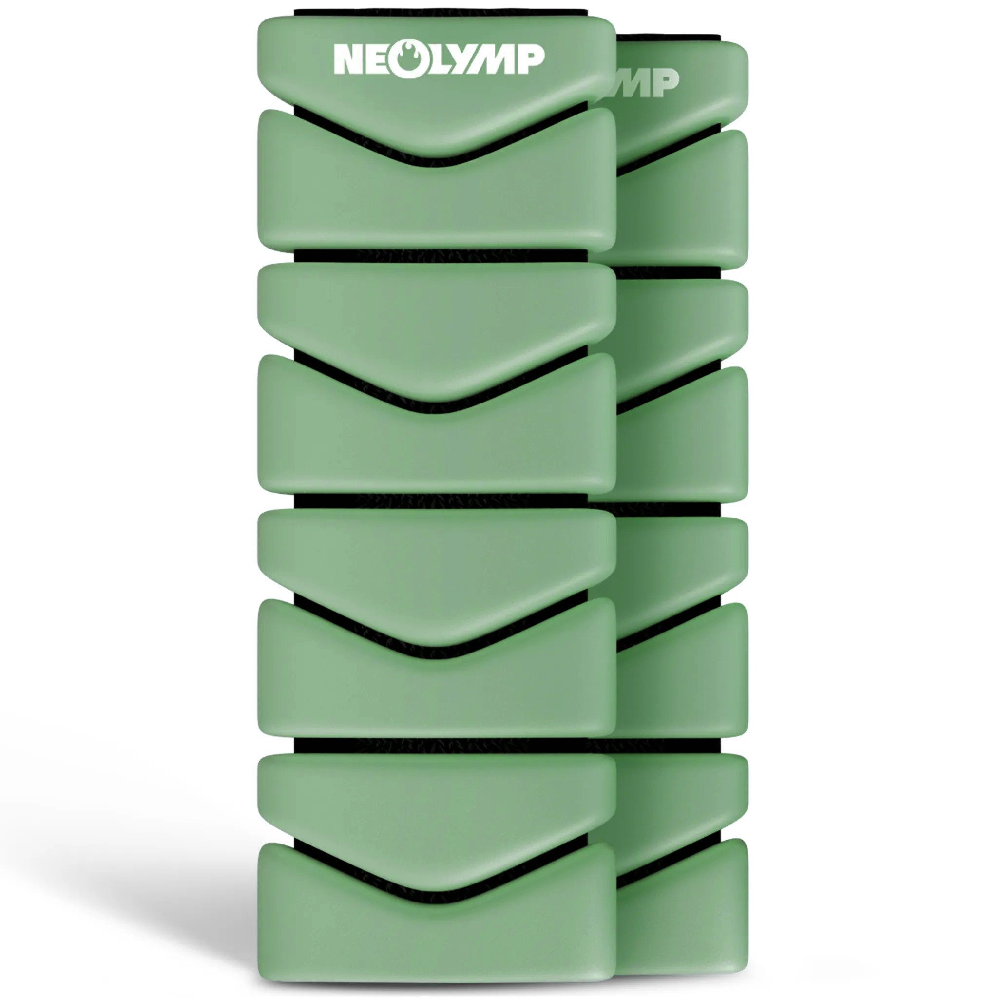 NEOLYMP Gewichtsmanschette Pilates Gewichtsmanschetten 2er Set – 0,5 kg Ankle Weights aus Silikon, verstellbare Gewichte für Beine & Arme – schweiß- & wasserabweisende