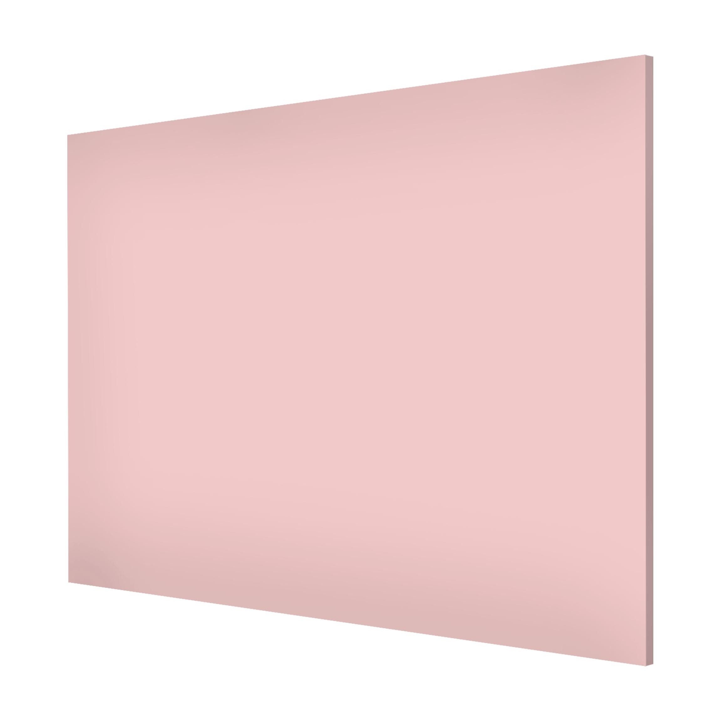 Bilderdepot24 Magnettafel Küche rosa Colour Rose, (1-tlg., Magnetboard Pinnwand für die Wand - metallische Tafel für Magnete), Magnetwand groß mit Motiv Büro Memoboard magnetisch Hochformat