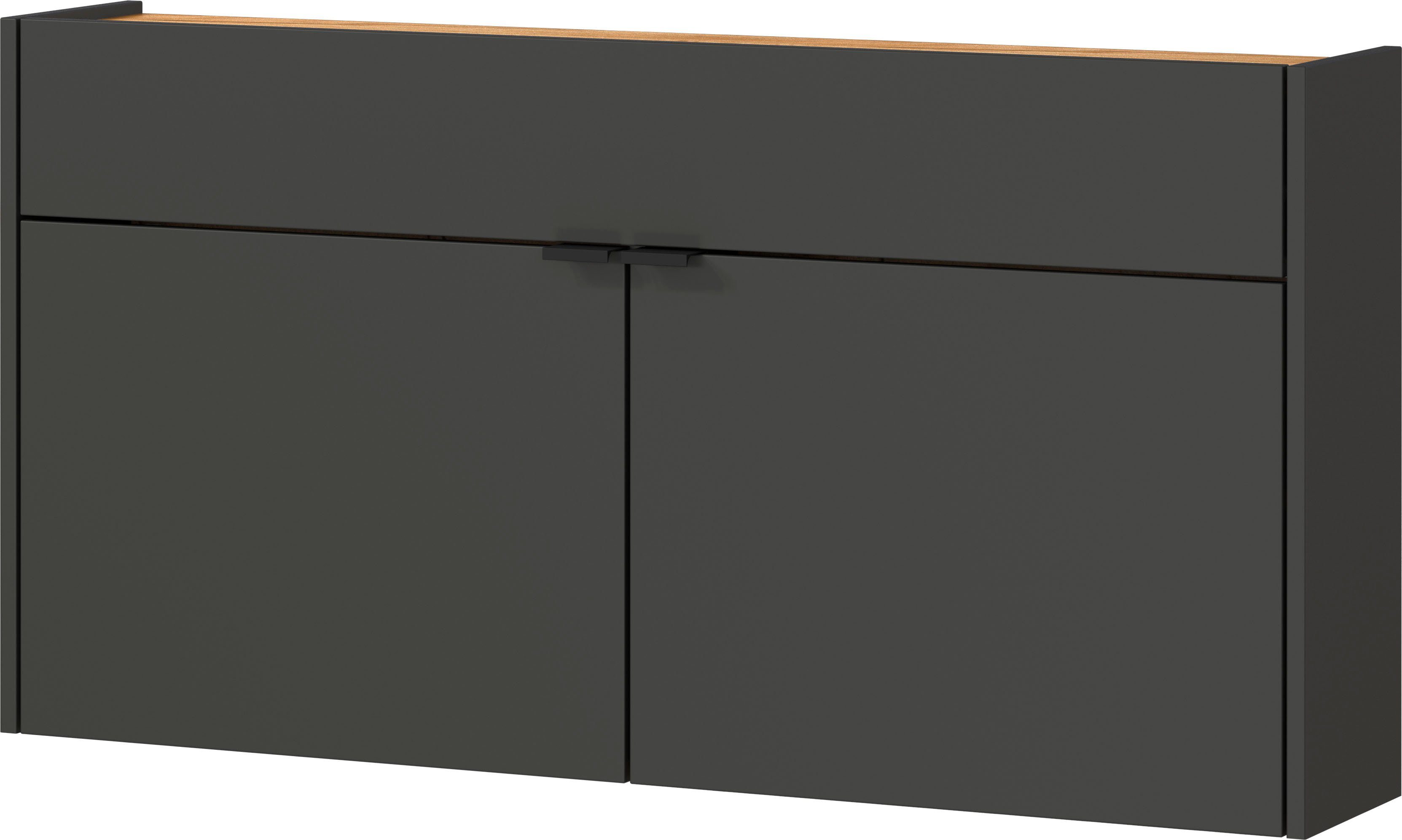 GERMANIA Schuhschrank Ameca (1-St) mit Schubl.,für schmale Flure,Tiefe: 22cm,Soft-close,verstellb. Böden