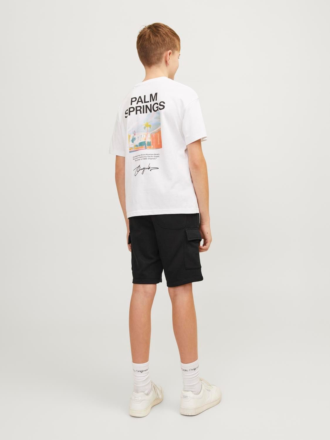 Jack & Jones Junior Shorts Jpstbradley Sweat Cargo Shorts Sn Jnr – Bild 4 von 5