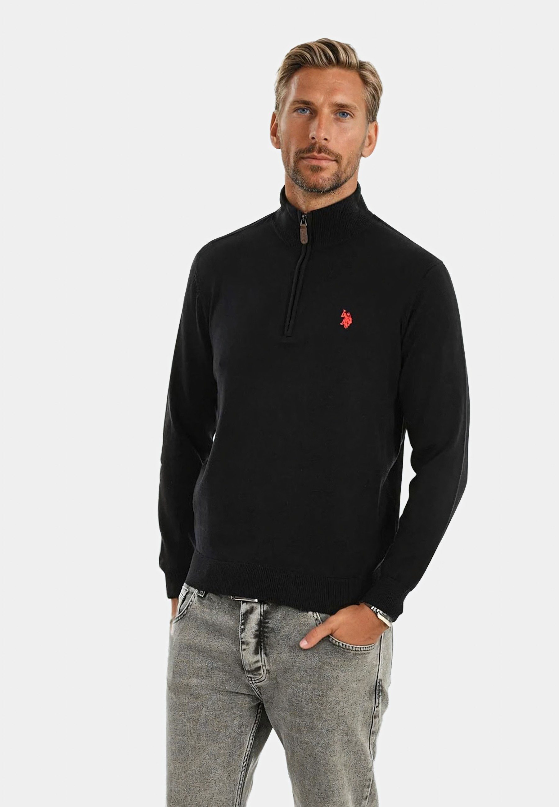 U.S. Polo Assn. Stehkragenpullover U.S. POLO günstig online kaufen
