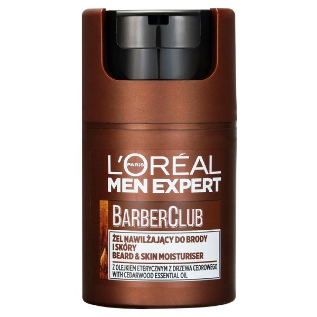 L'Oreal Deutschland Körperpflegemittel Men Expert Barber Club Feuchtigkeitsgel für Bart/Gesicht