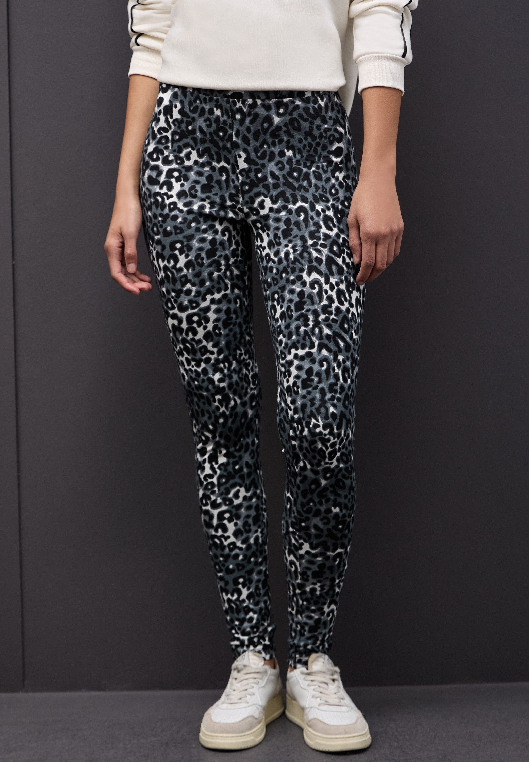 STREET ONE Leggings aus Baumwolle mit Stretchanteil