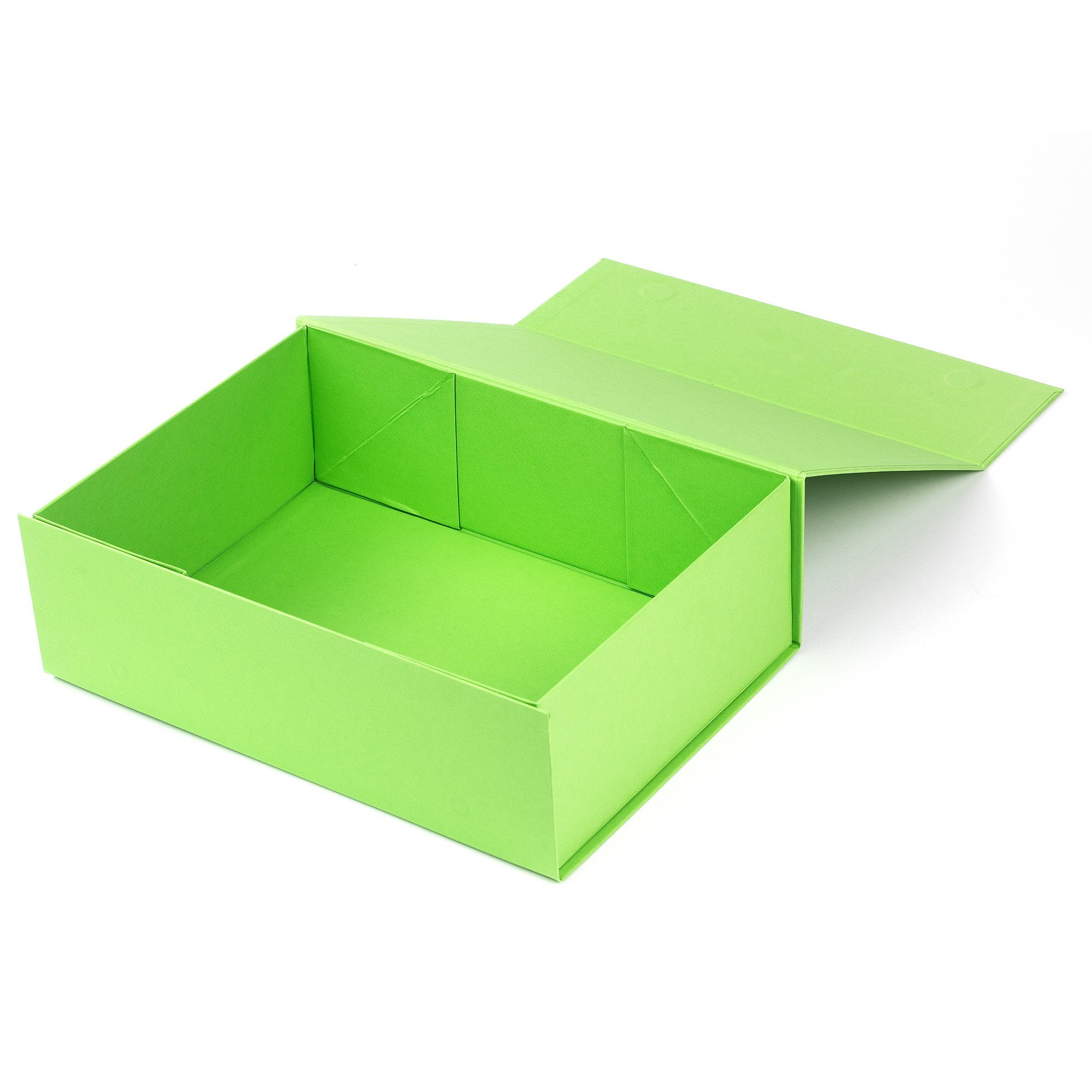 Box Decorative Gift Magnetic Aufbewahrungsbox Leuchtendgrün Gift Box, Box, Reusable AdelDream