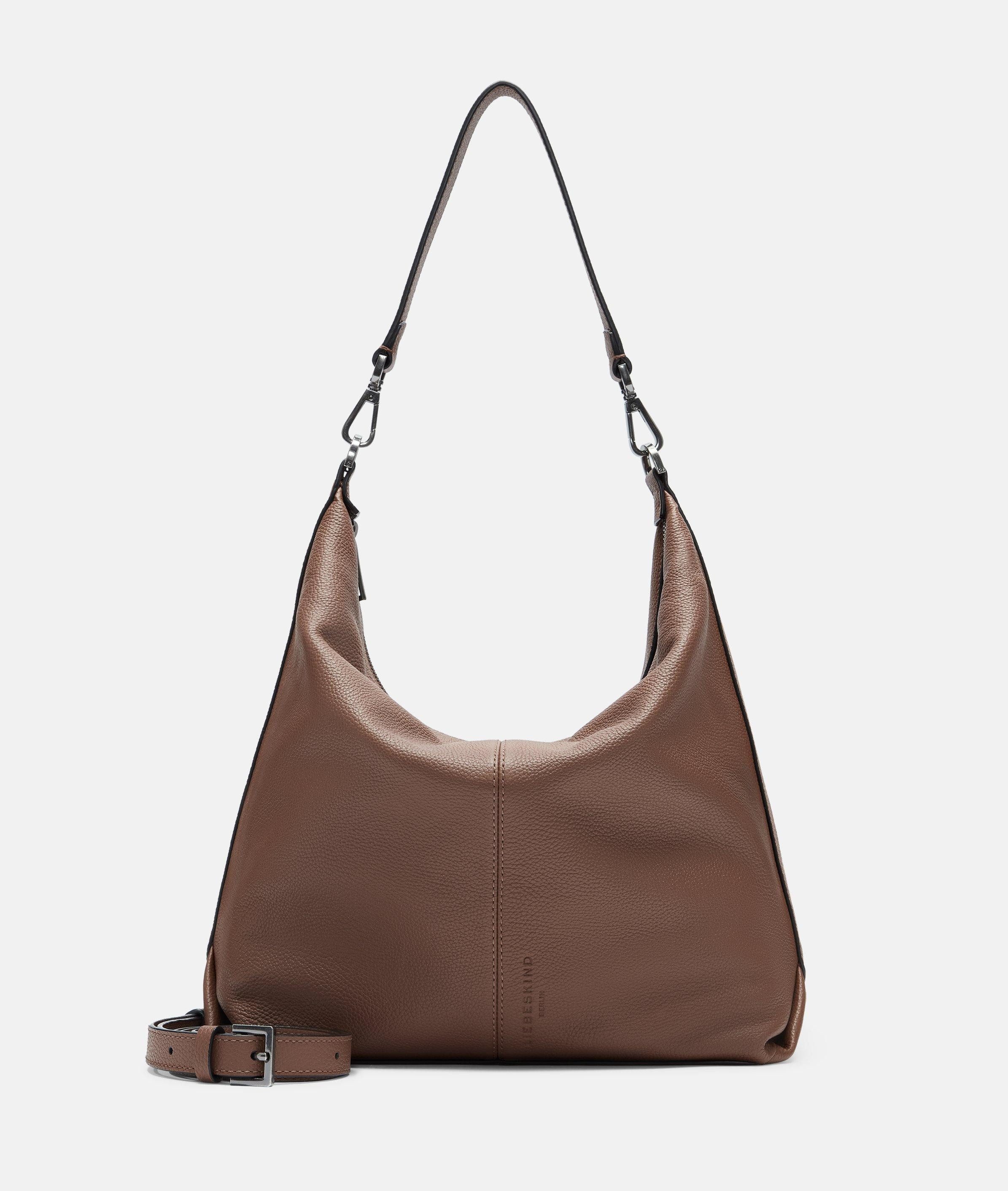 Liebeskind Berlin Schultertasche Hobo, Geräumige Schultertasche aus Leder