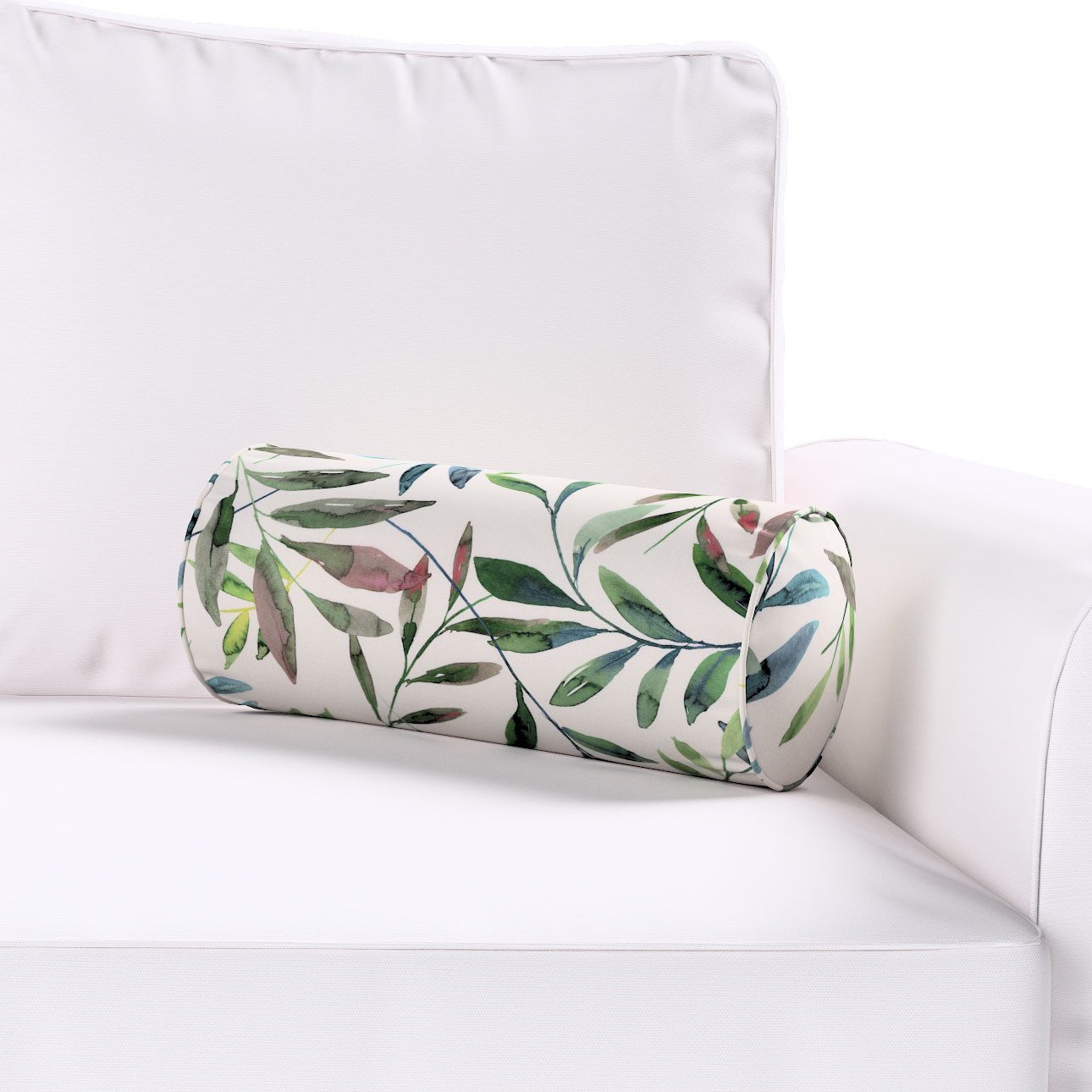 Dekoria Dekokissen Einfache Nackenrolle Ø 16 x 40 cm, Gardenia