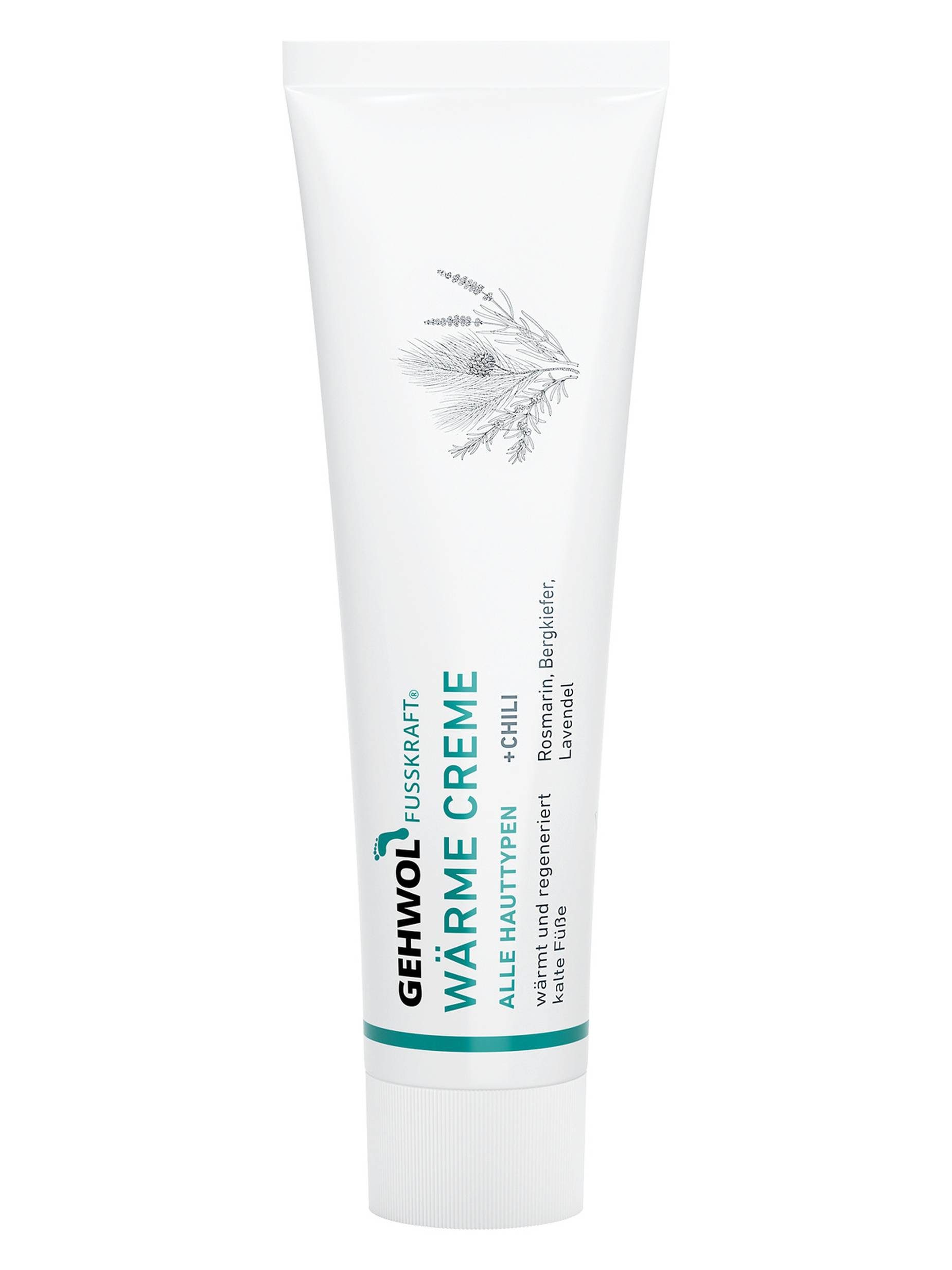 Eduard Gerlach GmbH Fußcreme FUSSKRAFT Wärmecreme für kalte Füße 125 ml Packung