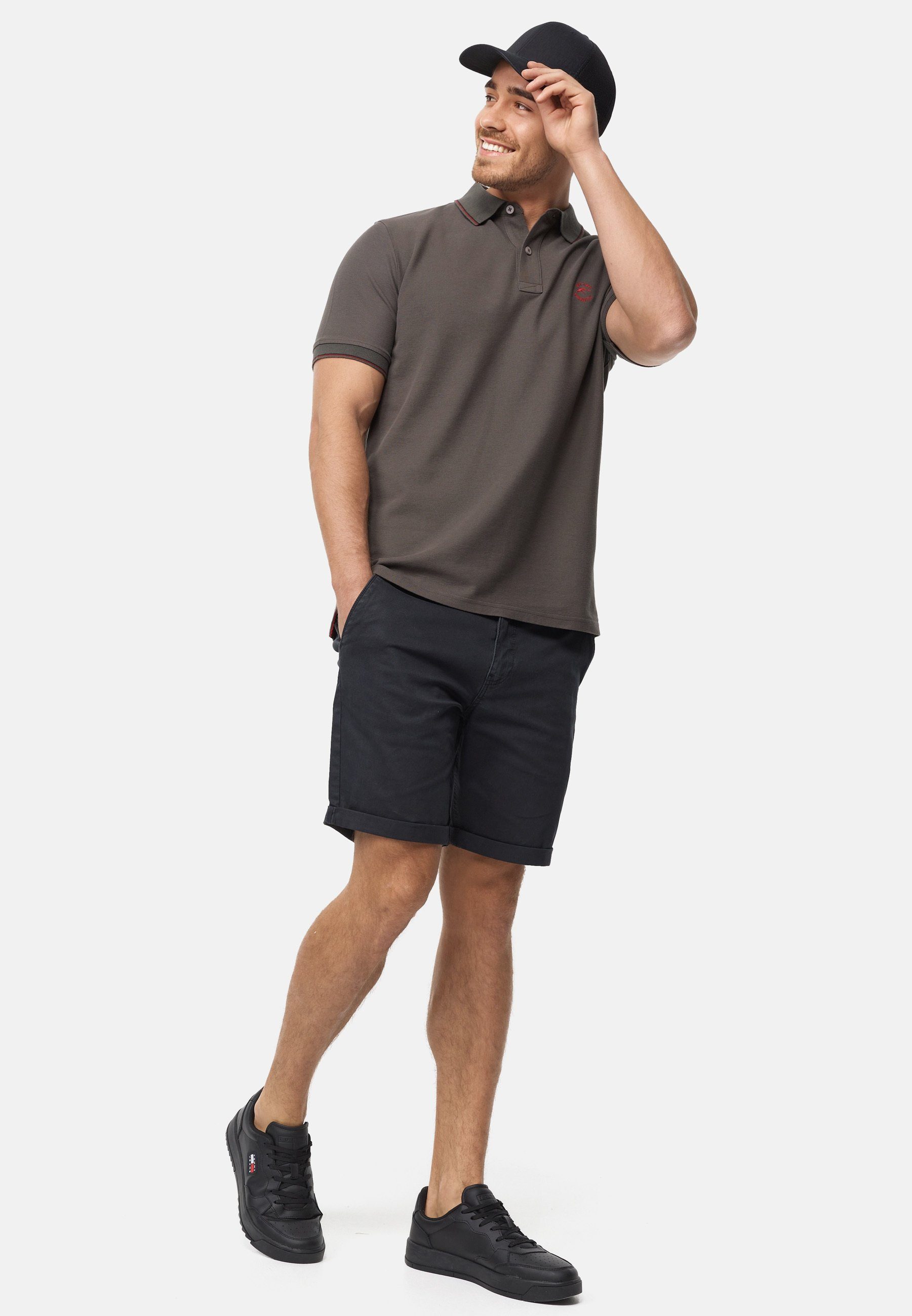 Indicode Poloshirt Herren Wallo Polo Shirt Herrenshirt 100% Baumwolle