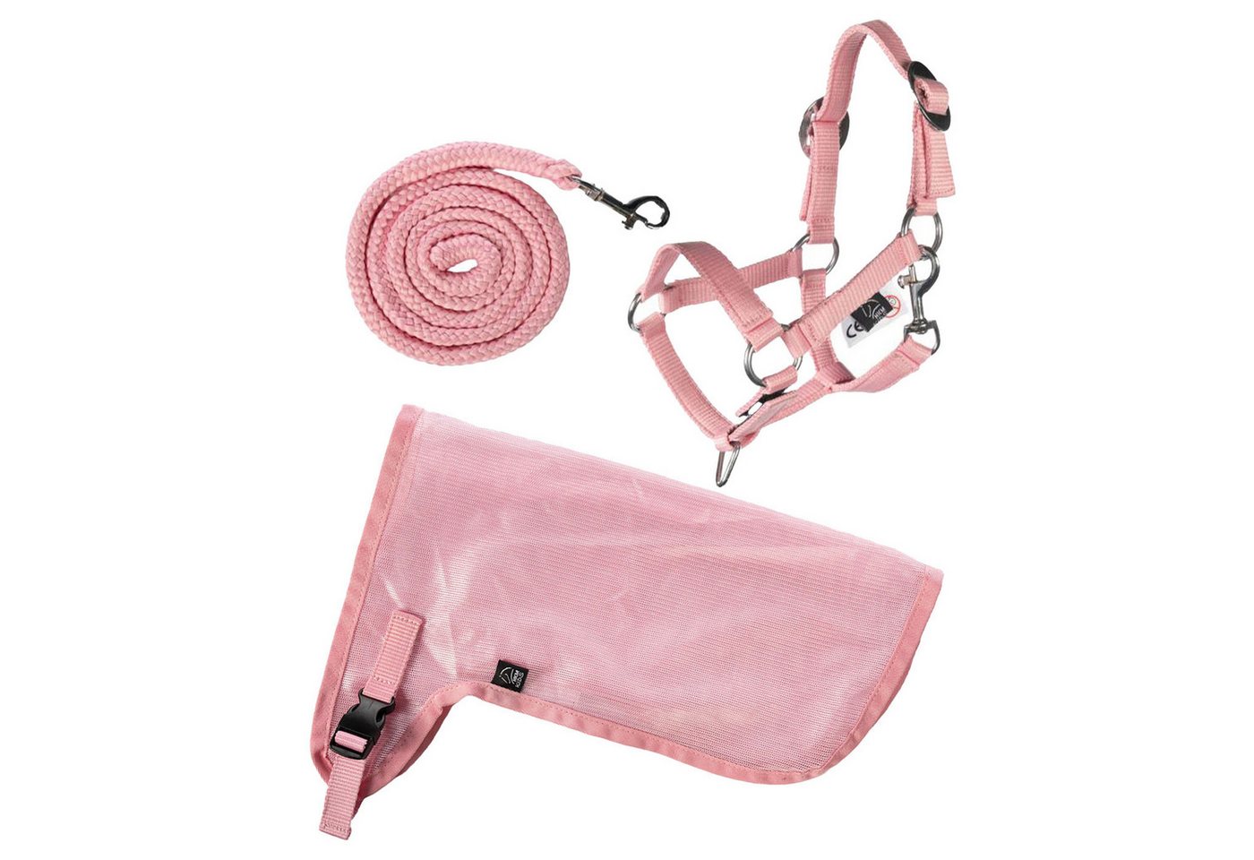 HKM Outdoor-Spielzeug Hobby Horse Set Halfter, Strick und Fliegendecke