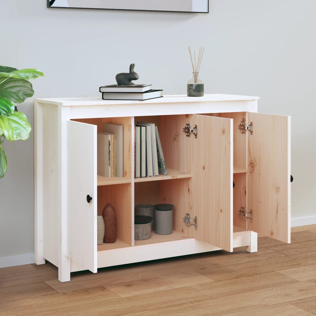 vidaXL Sideboard Sideboard Weiß 100x35x74 cm günstig online kaufen