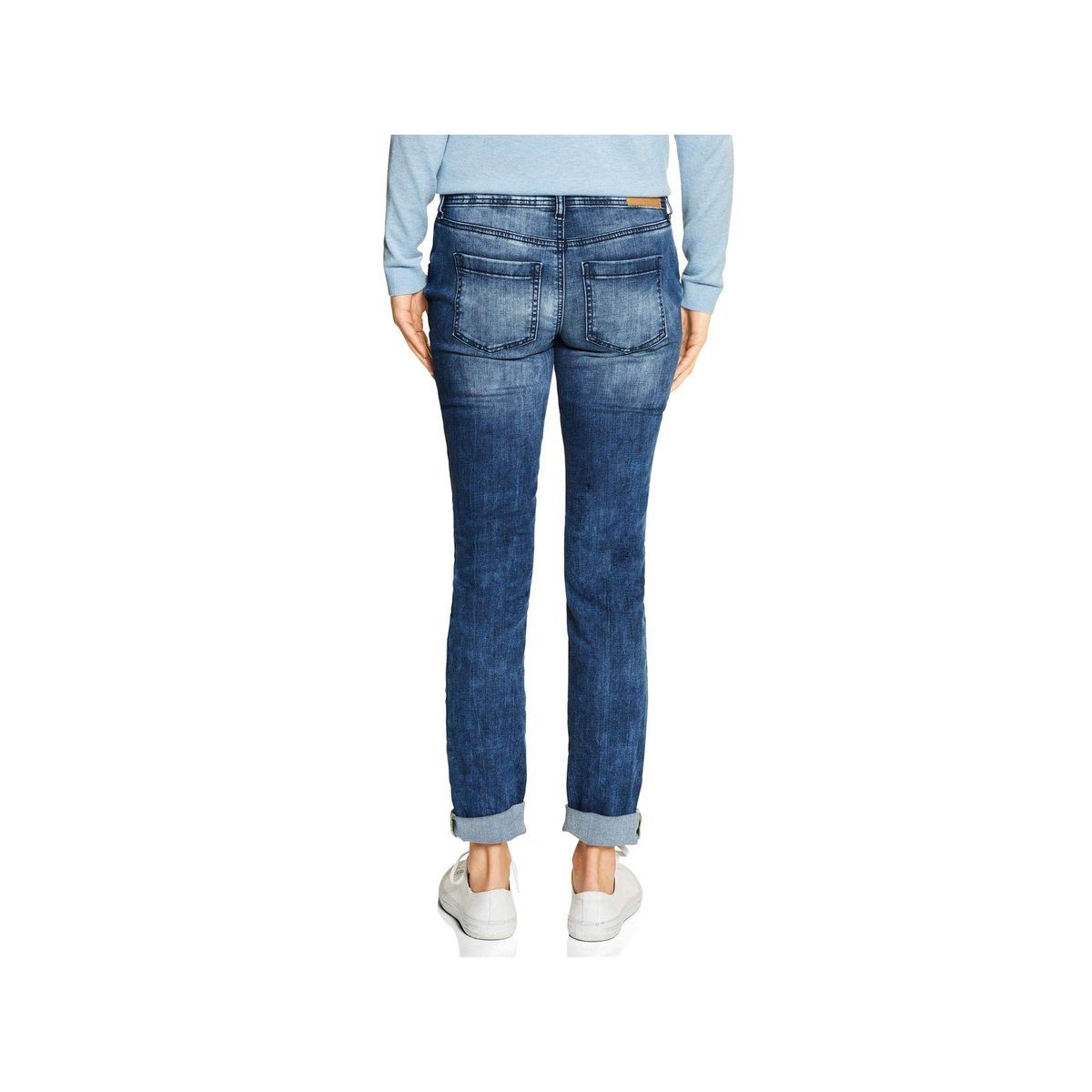 (1-tlg) Skinny-fit-Jeans regular ONE STREET mittel-blau