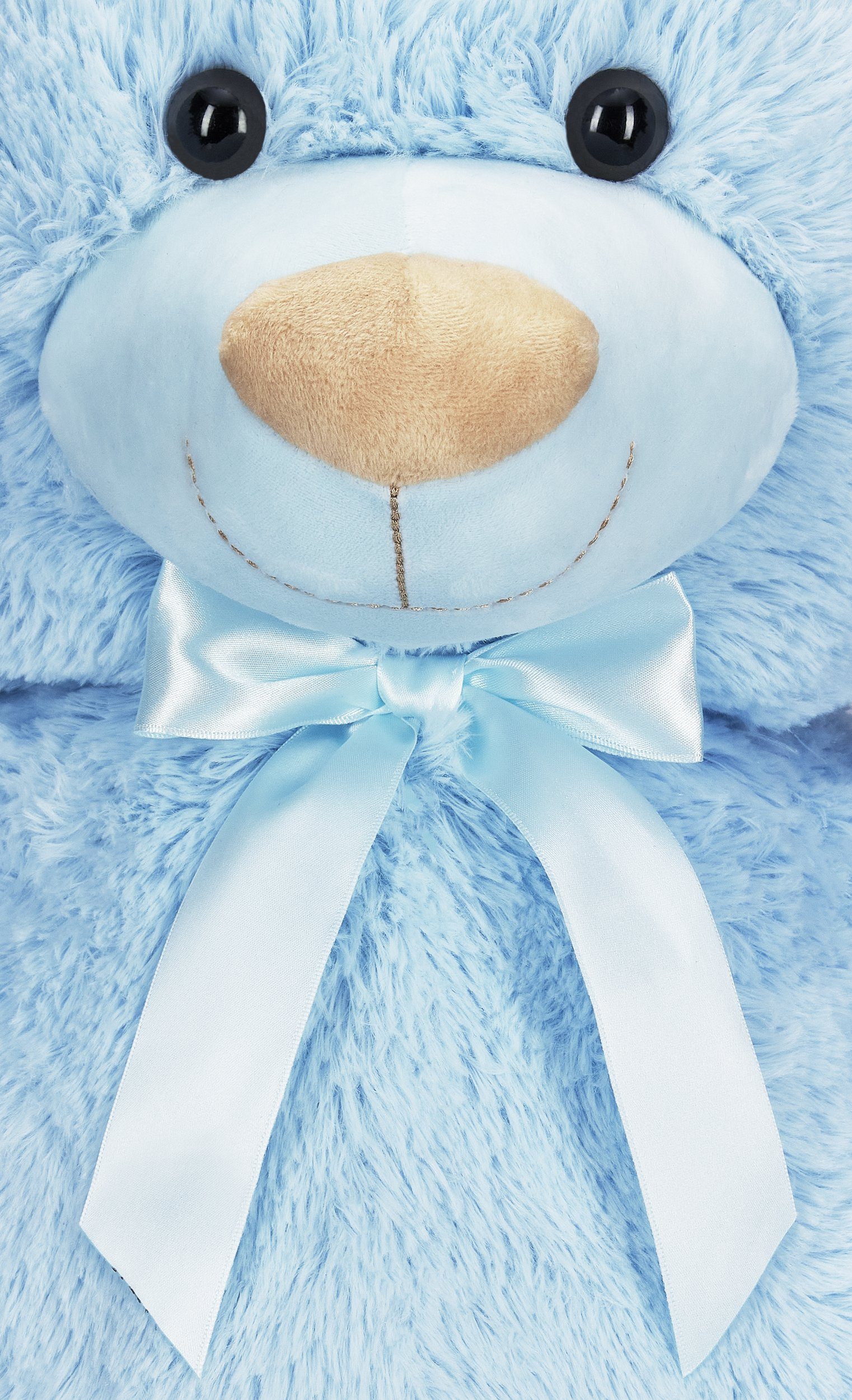 BRUBAKER Kuscheltier XXL Teddybär 100 cm groß mit Ich Liebe Dich Herz (Valentinstagsgeschenk, 1-St), großer Teddy Bär, Stofftier Plüschtier