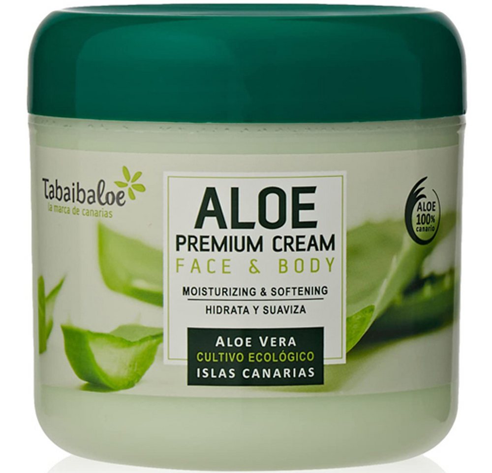 Tabaibaloe Körpercreme Tabaibaloe Aloe Vera Premium Gesichts und Körpercreme 300ml