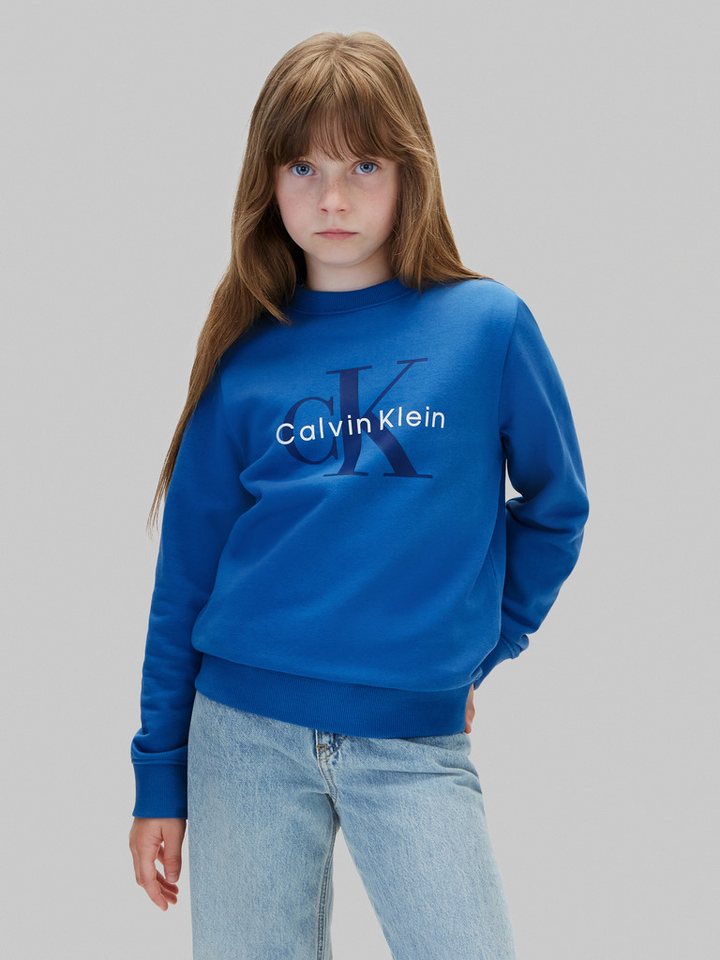 Calvin Klein Sweatshirt CK MONOLOGO CN Regular fit, Logoschriftzug