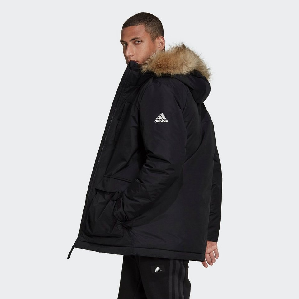 adidas Sportswear Outdoorjacke UTILITAS HOODED PARKA, Ein warmer Parka für  kalte
