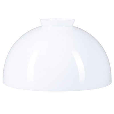 Home4Living Lampenschirm Lampenglas Ersatzglas Weiß Glasschirm Lampenschirm rund Ø 180mm, Dekorativ