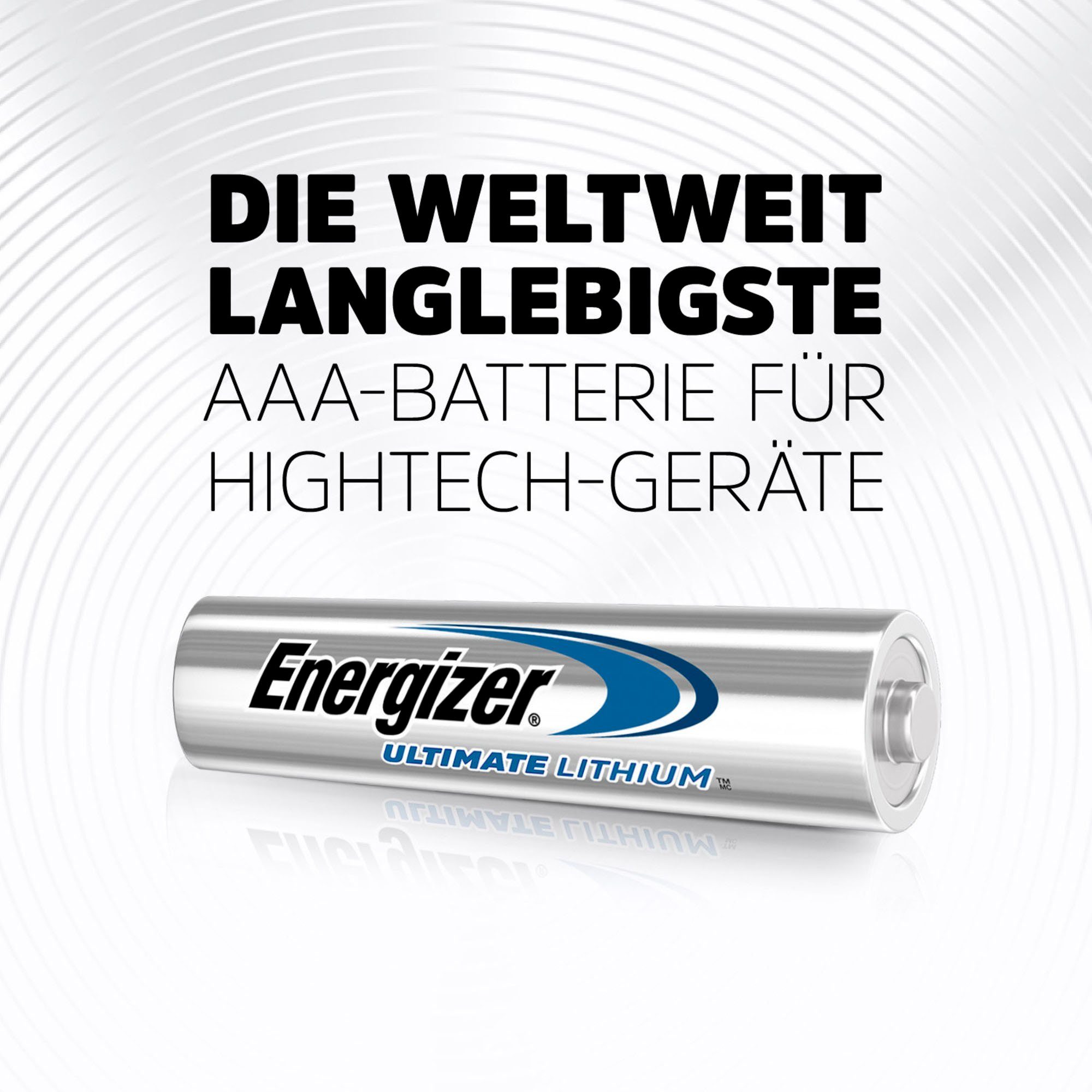 Pack St) Ultimate Micro Lithium (AAA) (4 Energizer Batterie, 4er